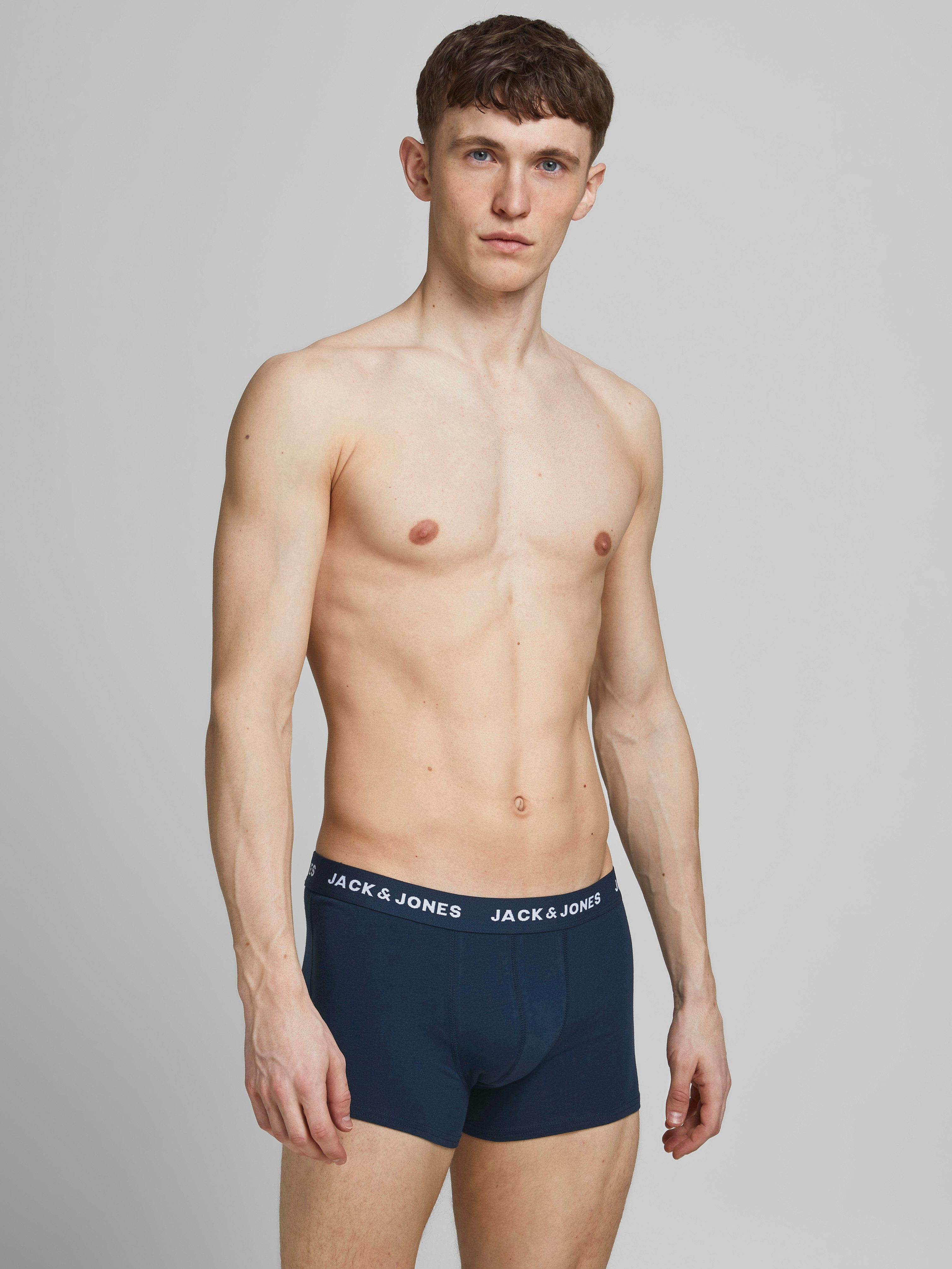 Jack & Jones Trunk JACSOLID Stretchcomfort, elastisch, comfortabel met sportieve look (set, 12 stuks)