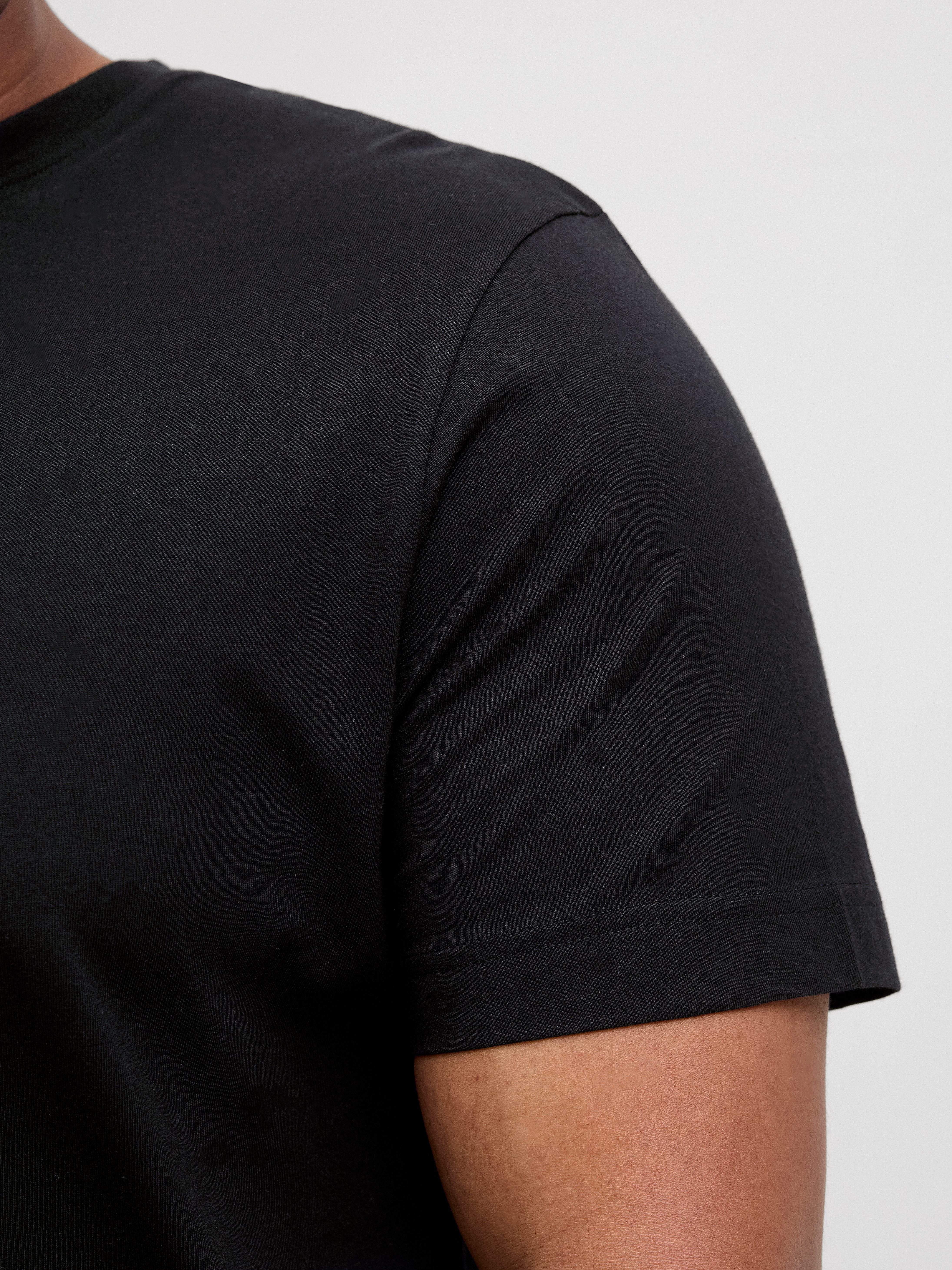 Jack & Jones PlusSize Shirt met print JCOCALMA TEE SS CREW NECK FST PLS
