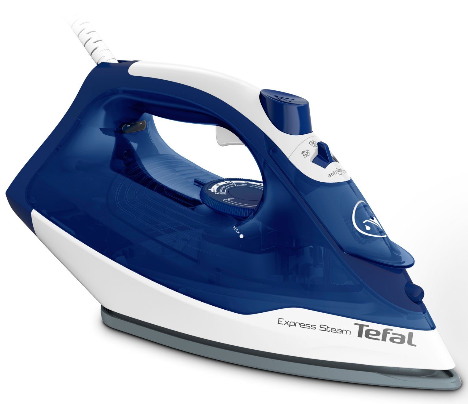 Tefal Stoomstrijkijzer FV2838 Express Steam 180 g/min. stoomstoot, druppelstop, 270 ml...