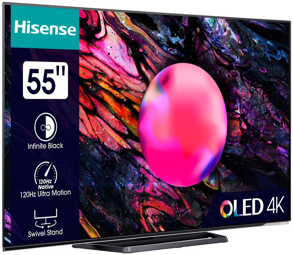 Hisense OLED-TV 55A85K, 139 cm / 55", 4K Ultra HD, Smart TV