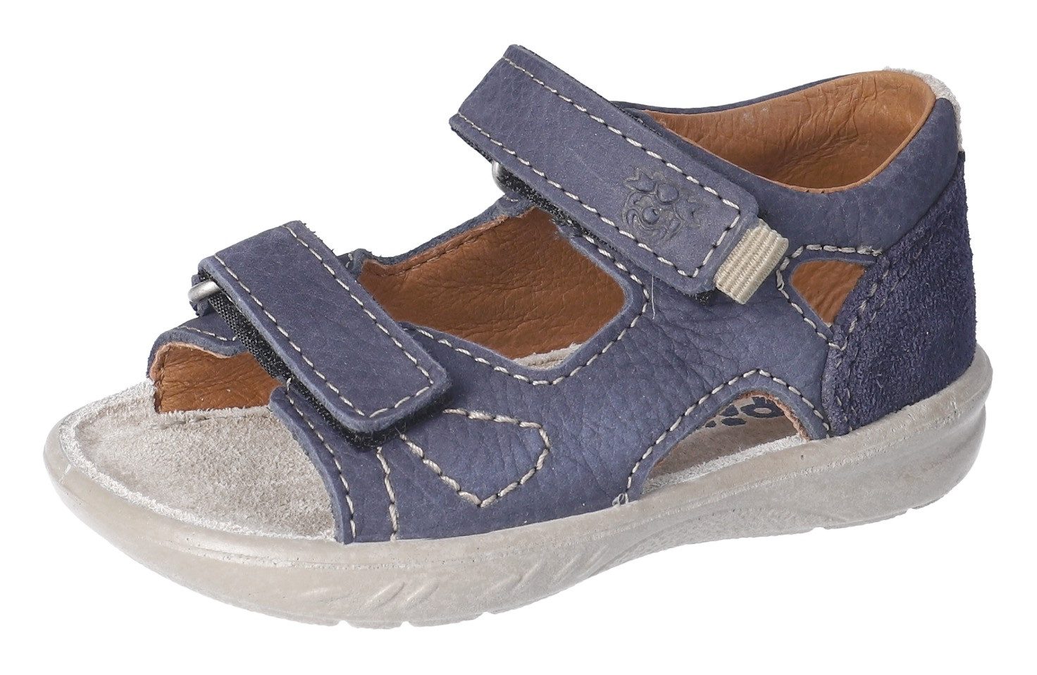 PEPINO by RICOSTA Babyschoentjes Claas WMS: gemiddeld , sandaal met klittenband, wms-systeem, leer, maat sjabloon te downloaden