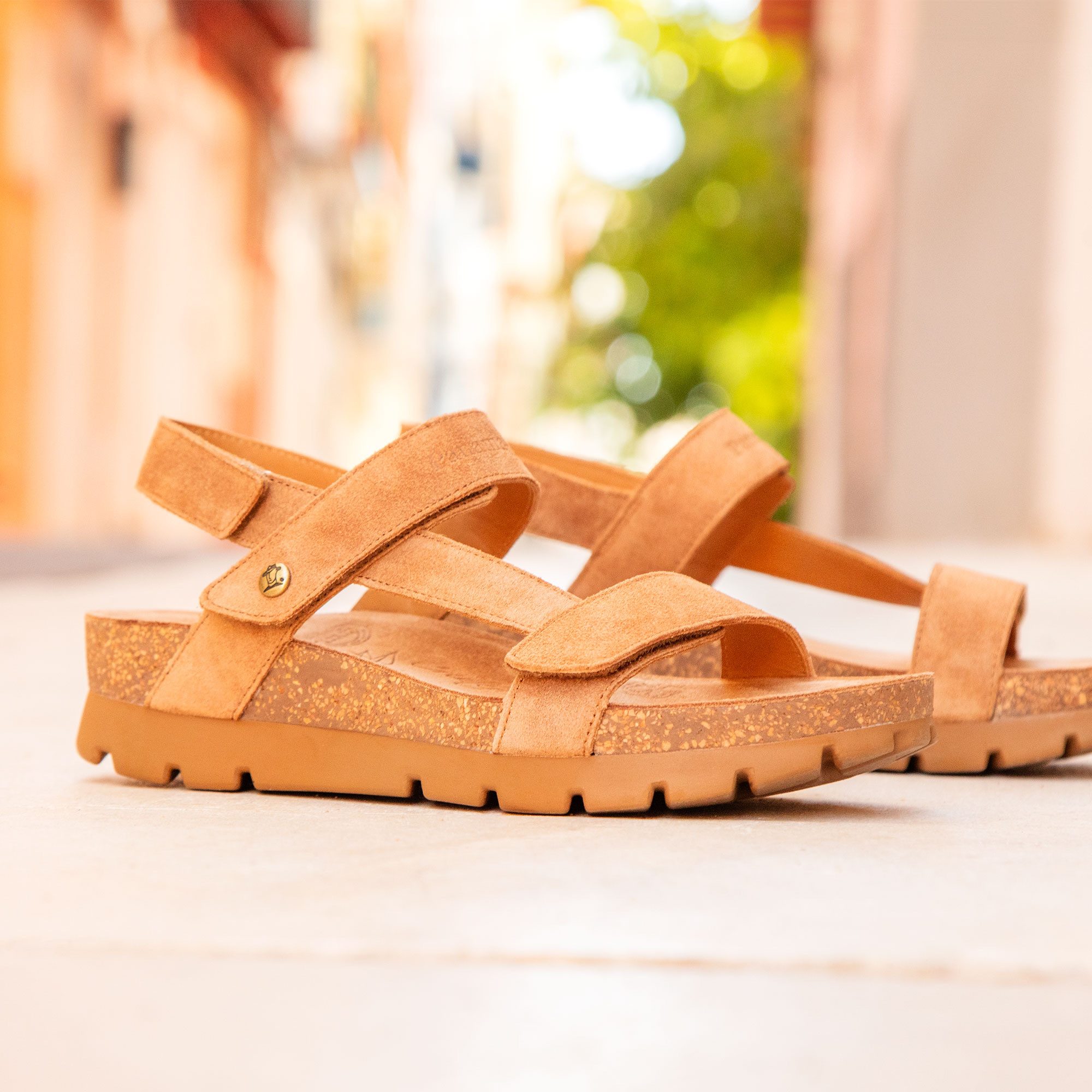 Panama Jack Sandalen Selma Zomerschoen, klittenbandschoen, sandalette met praktische klittenbandjes