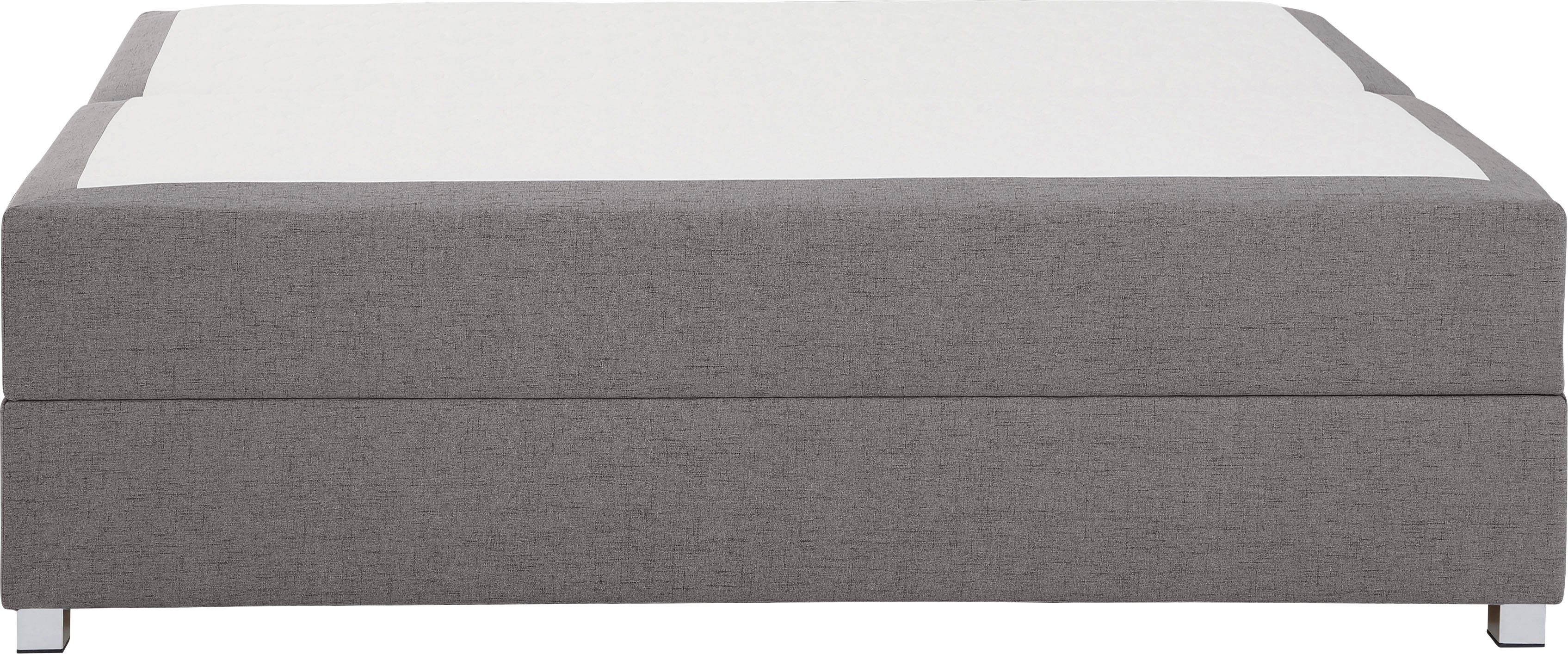 INOSIGN Boxspring Alexis zonder hoofdbord - ideaal voor ruimtes met schuine plafonds, in 4 breedten