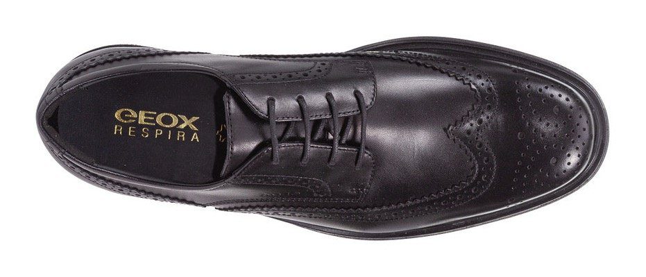 Geox Veterschoenen U DUBLIN B Met Geox speciale membraan, vrijetijdsschoen, lage schoen, veterschoen