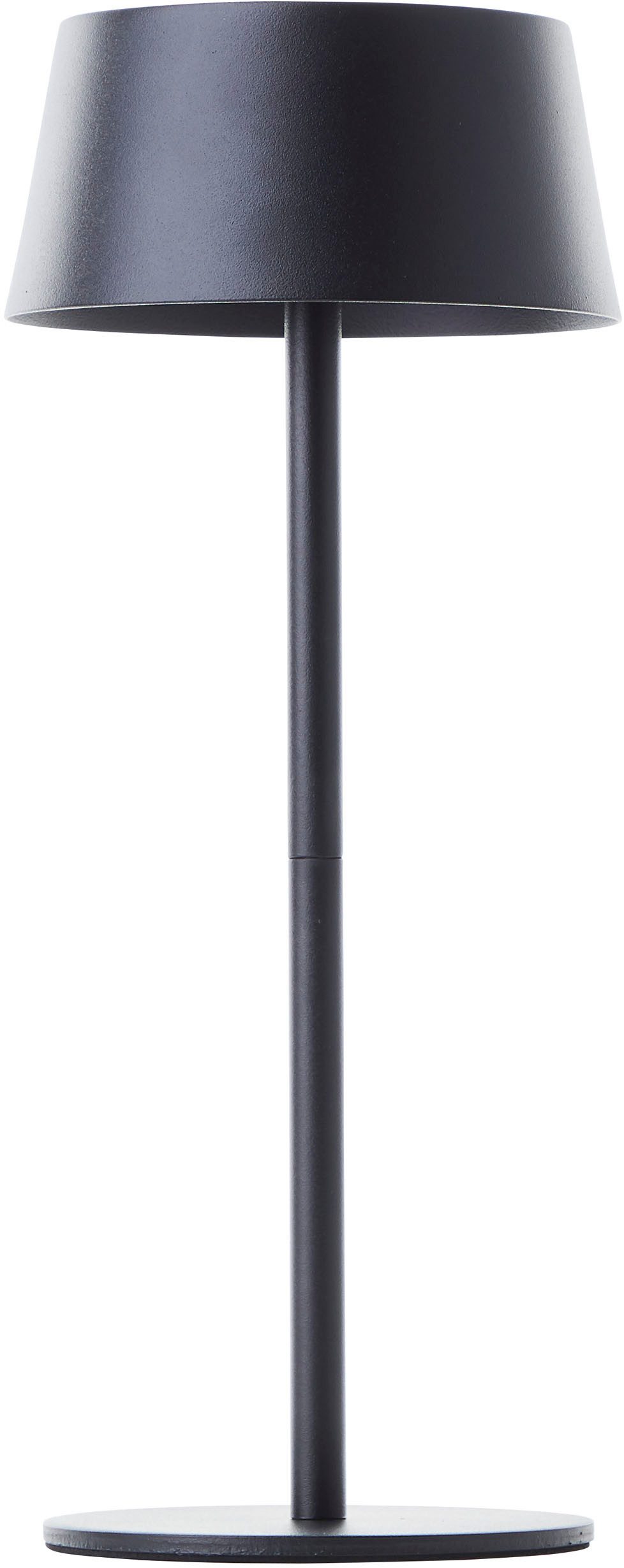 my home Led-tafellamp voor buiten Ocki tafellamp met zonne-energie en accu LED solar, 4 W, 300 lm, 3000 K, dimbaar, USB oplaadbaar, binnen & buiten (1 stuk)