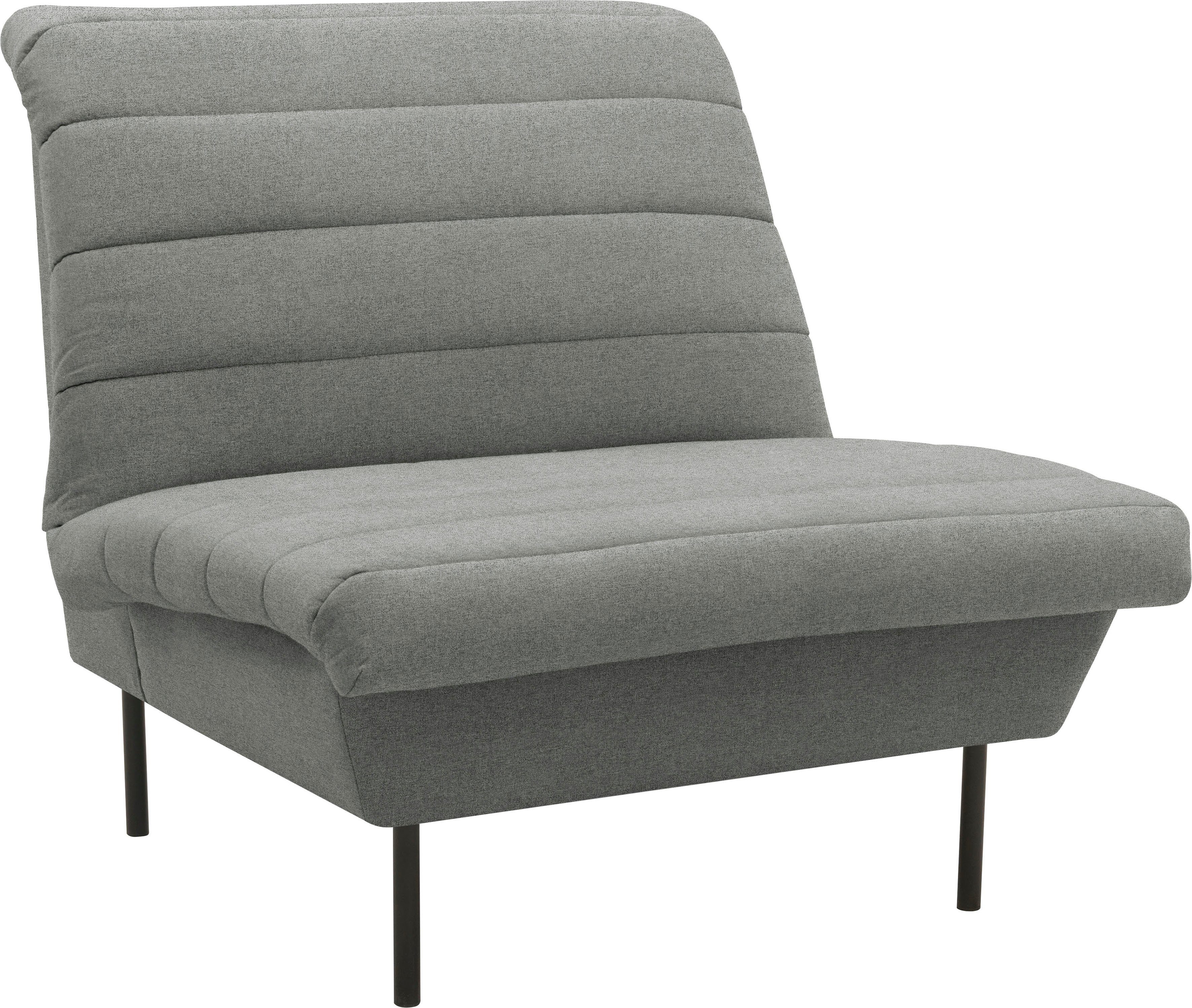 LOOKS BY WOLFGANG JOOP Fauteuil LOOKS IX Breedtestiksels, zonder armleuningen