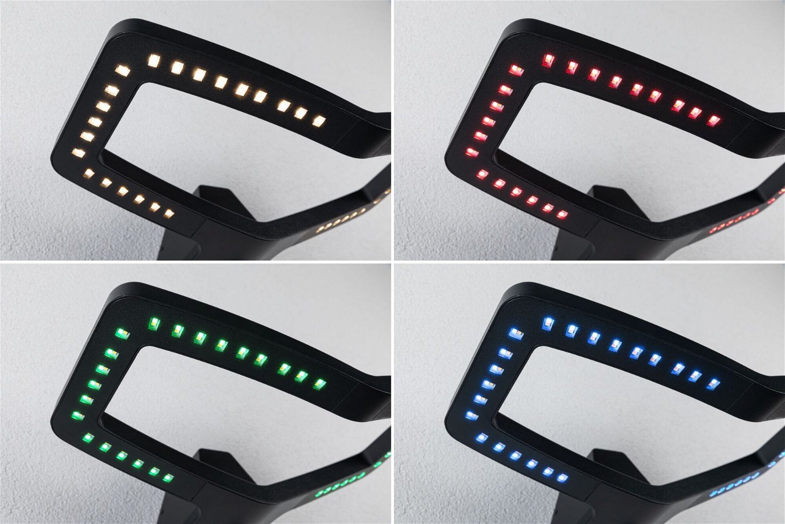 Paulmann Led-wandlamp voor buiten Alara IP44 vierkant 375x270mm RGBW+ 10W 450lm 230V antraciet metaal (1 stuk)