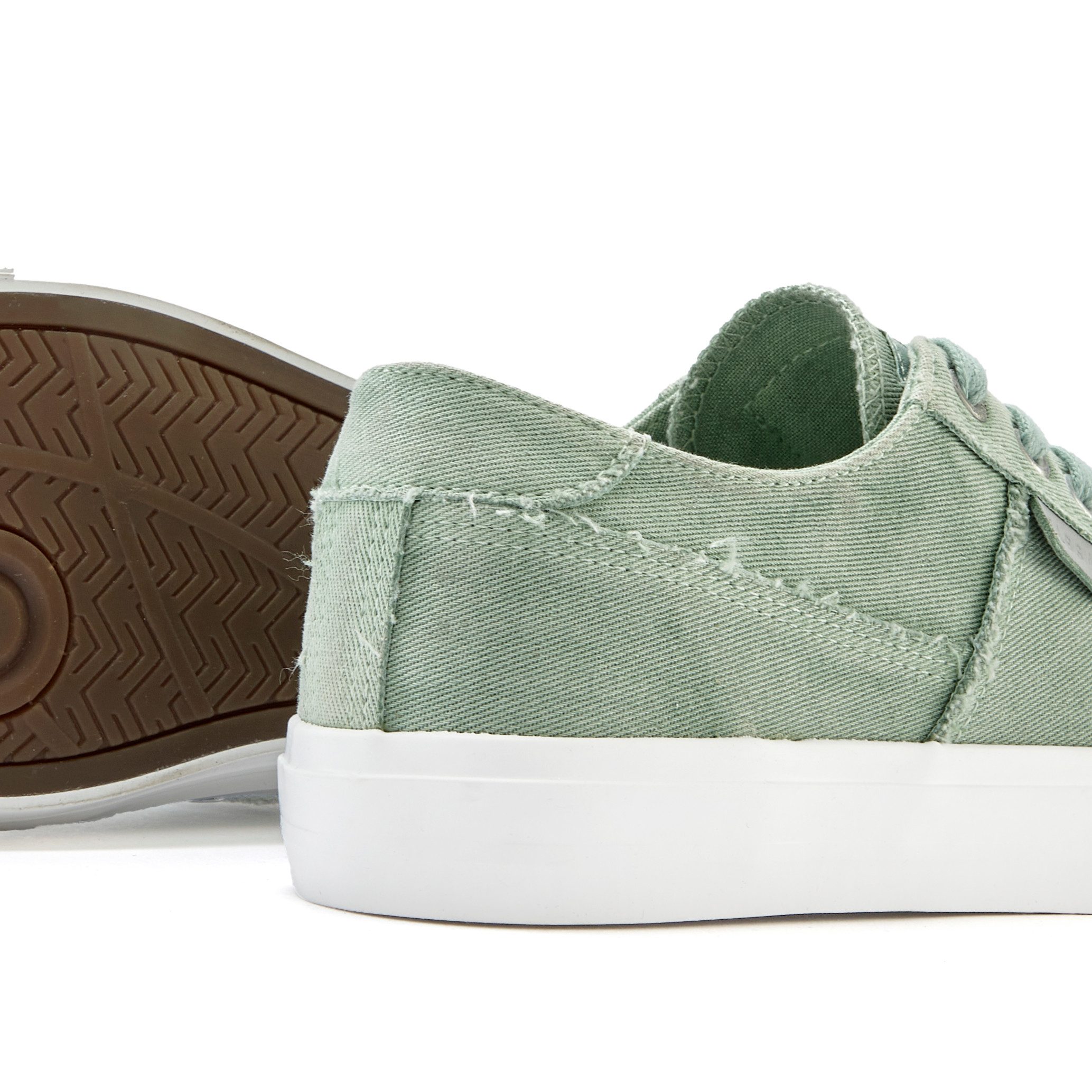 Elbsand Sneakers Veterschoen, vrijetijdsschoen van textiel, used-look VEGAN
