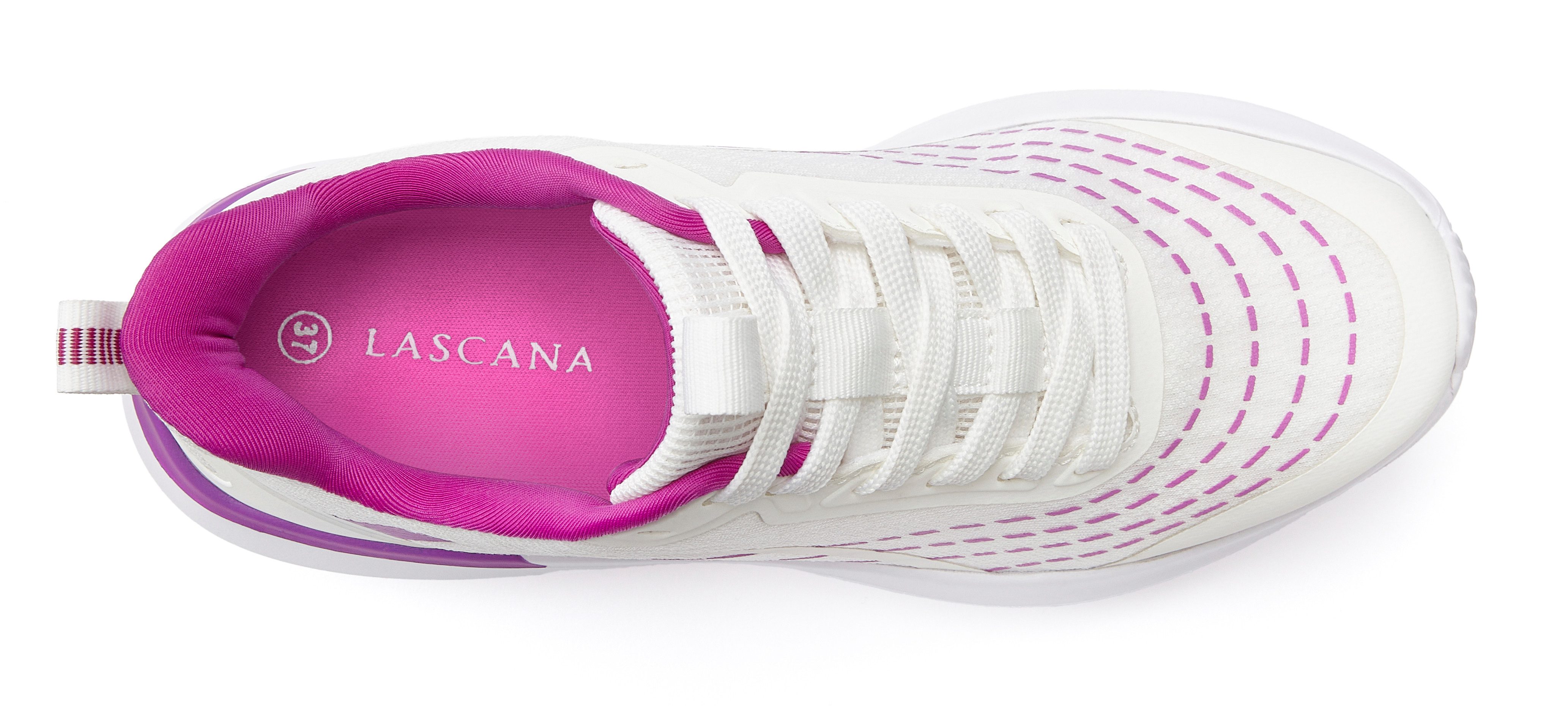 Lascana Sneakers Halfschoen, veterschoen, vrijetijdsschoen