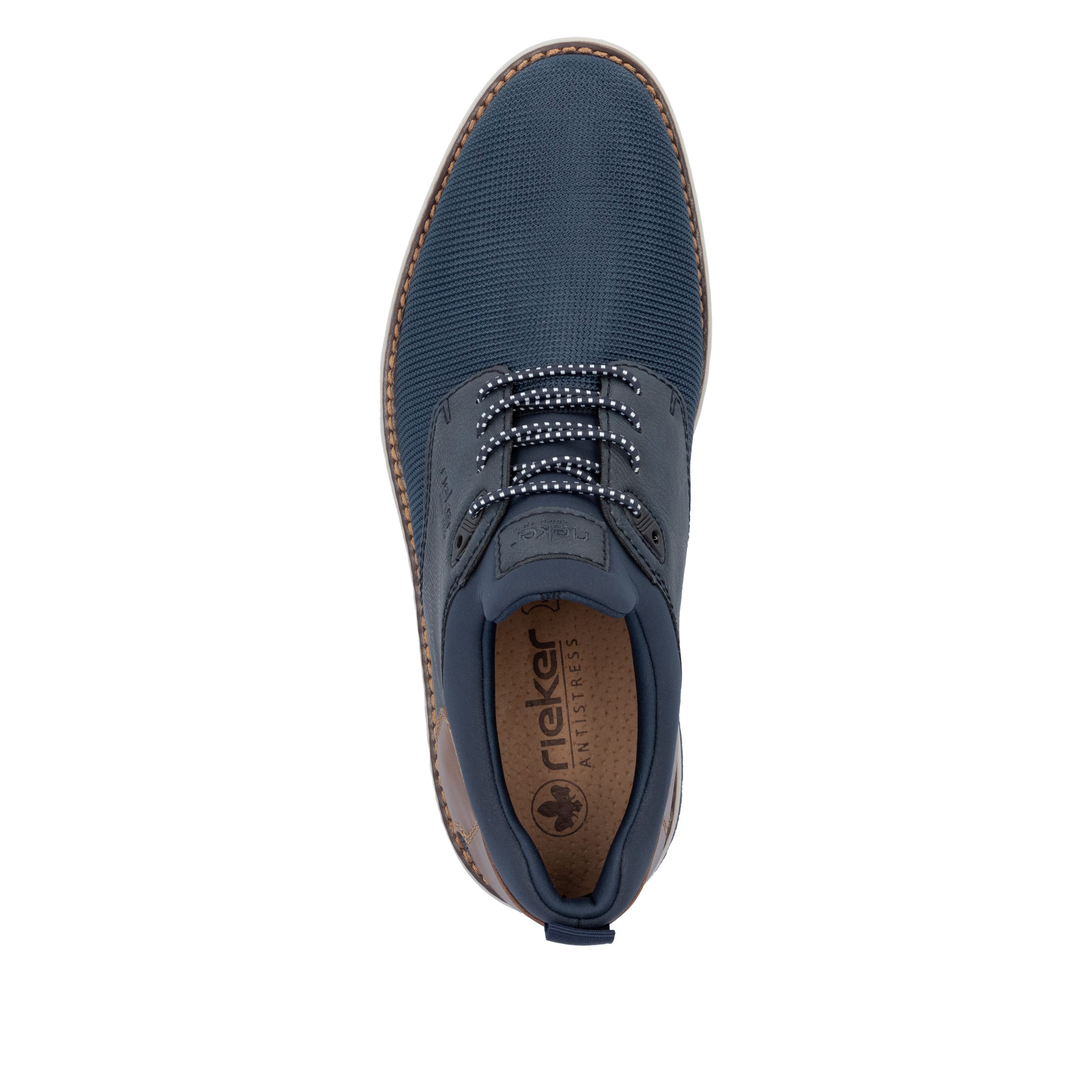 Rieker Slip-on sneakers lage schoen, vrijetijdsschoen, instapschoen met elastiek
