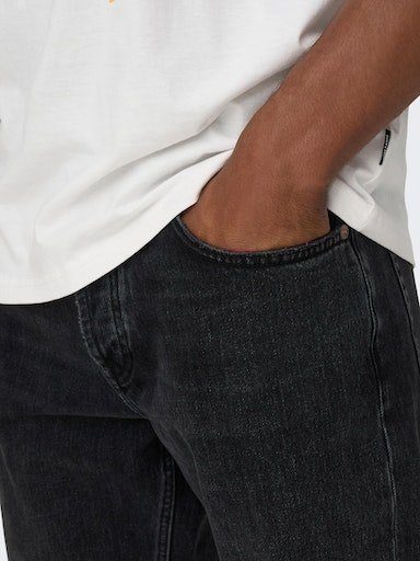 ONLY & SONS Regular fit jeans ONSEDGE STRAIGHT BROMO 0017 DOT DNM NOOS