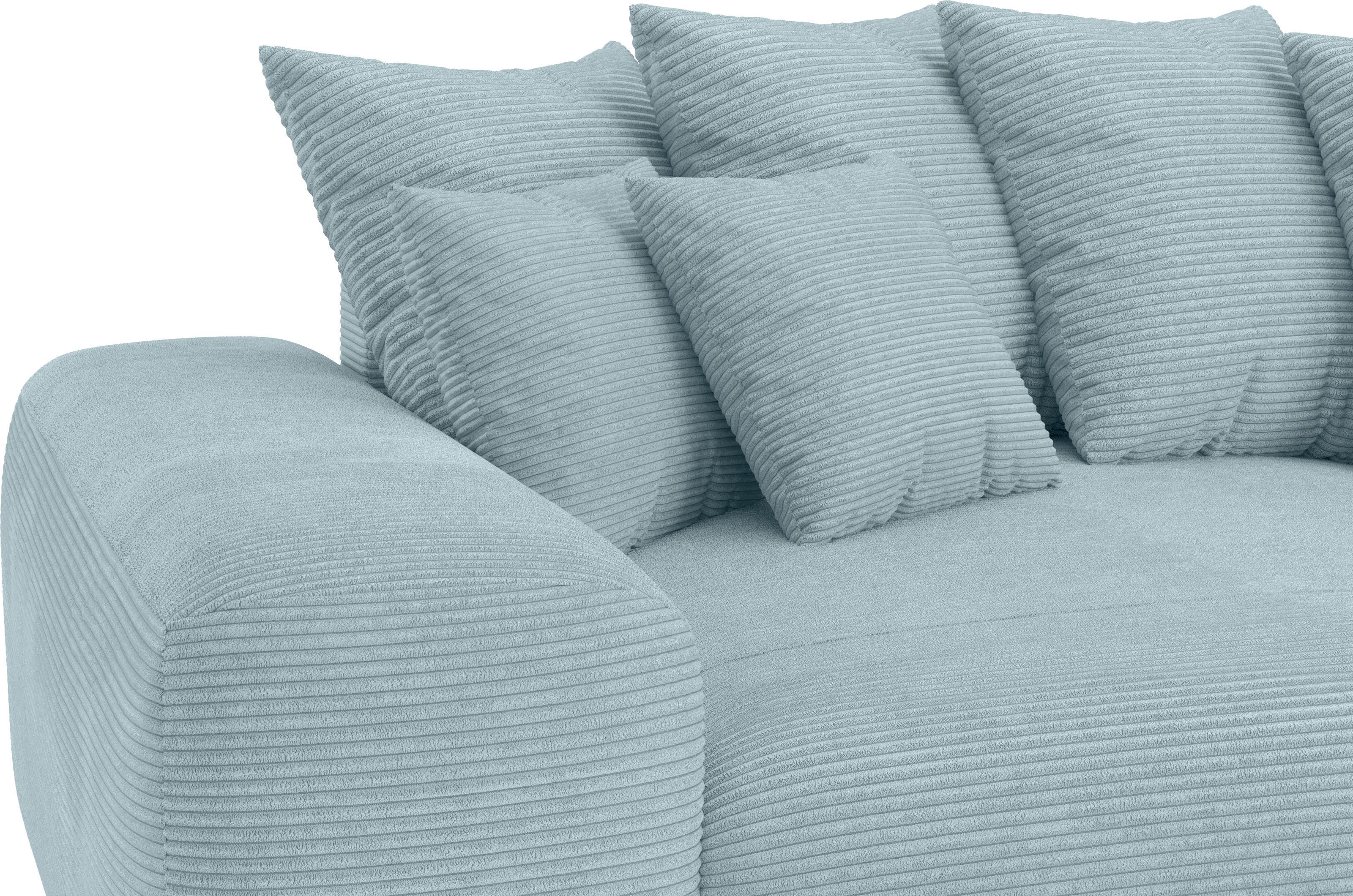 Mr. Couch Hoekbank Sundance L-vorm Doorlopende slaper met EasyBett-slaapfunctie, bedlade