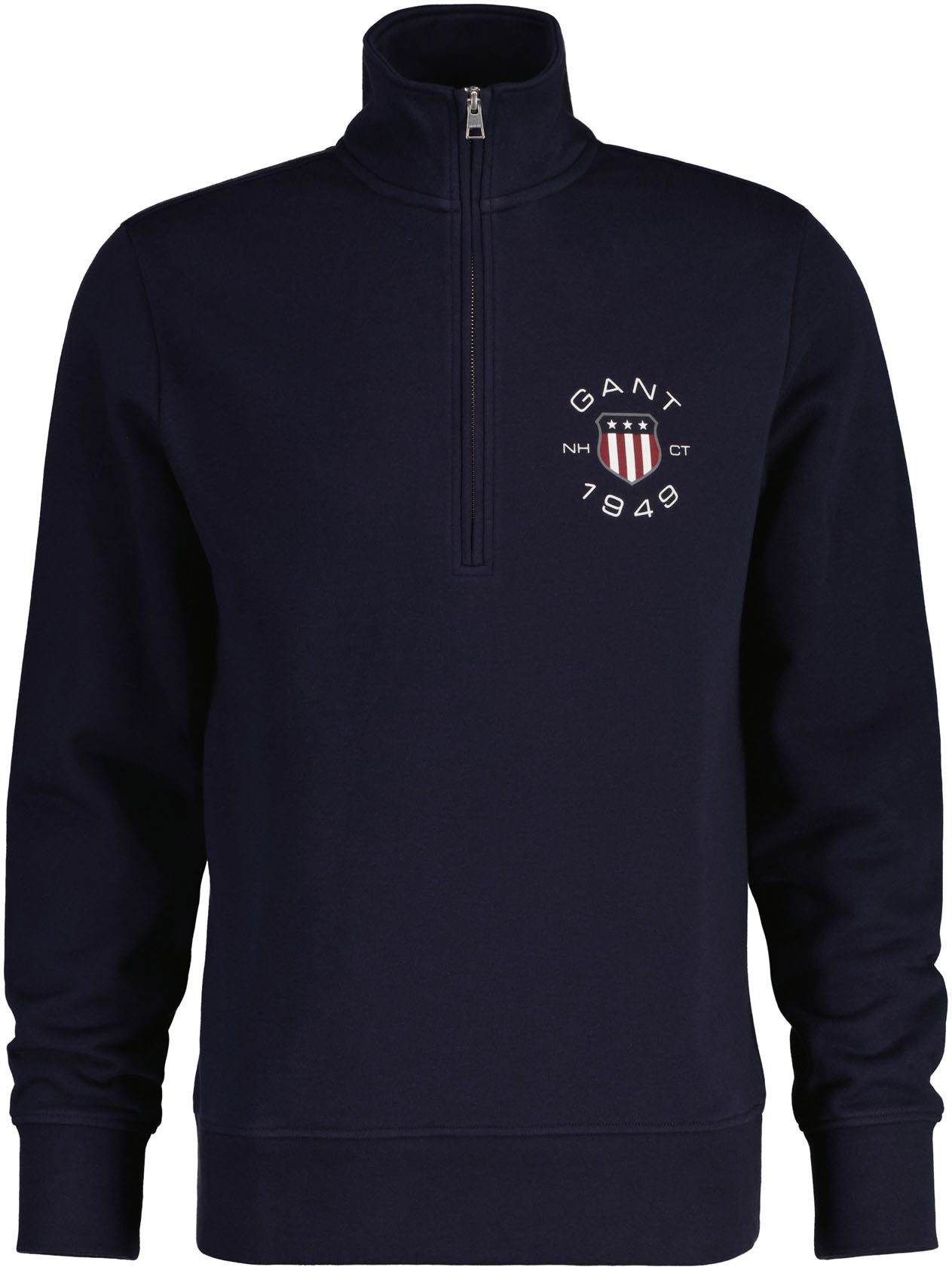 Gant Sweatshirt PRINT HALF ZIP