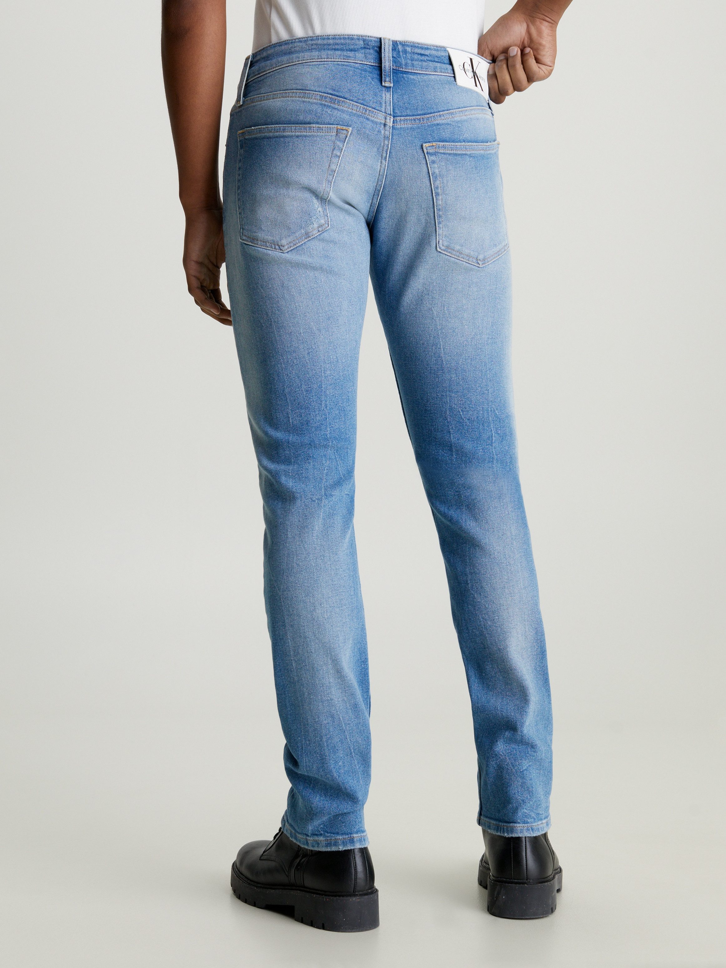 Calvin Klein Slim fit jeans SLIM in 5-pocketsstijl