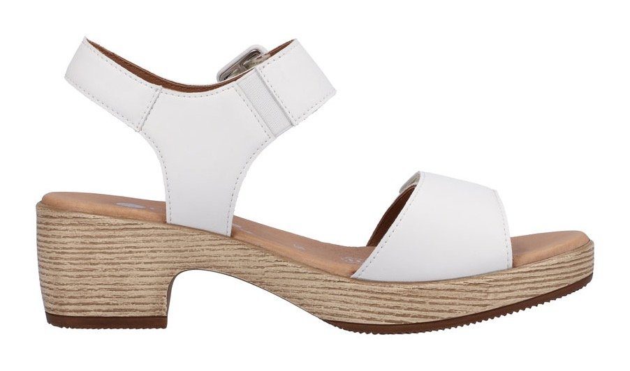 Remonte Sandaaltjes ELLE-Collection , blokhak, zomerschoen, sandaal met klittenbandsluitingen