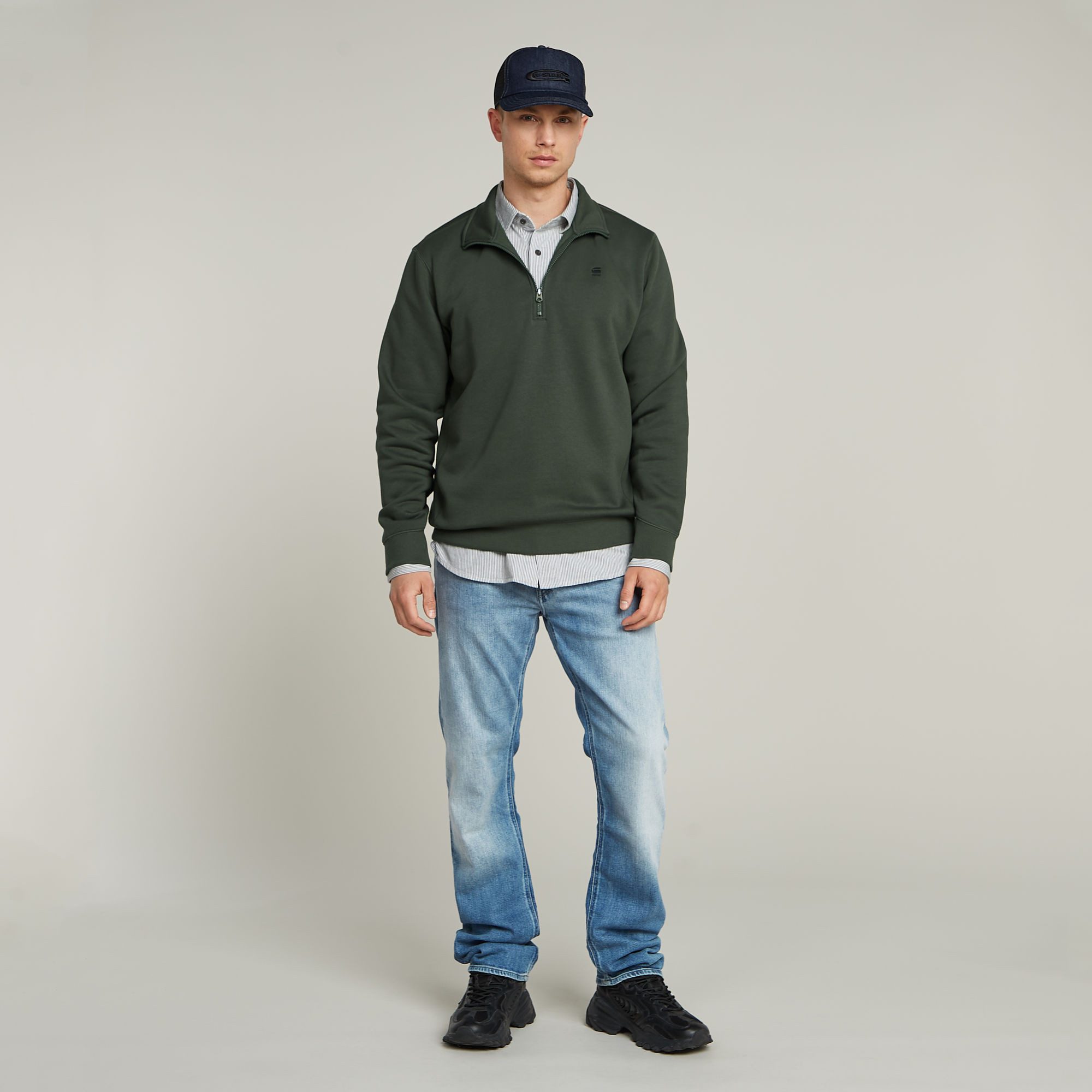 G-Star RAW Sweatshirt Premium Core Half Zip