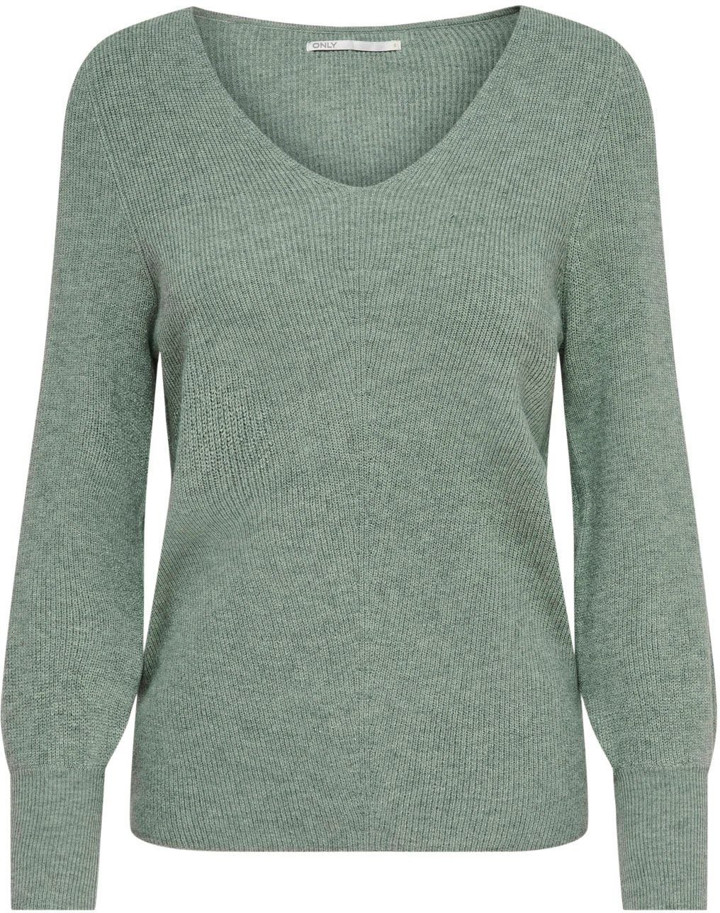 Only Trui met V-hals ONLATIA L/S V-NECK CUFF KNT