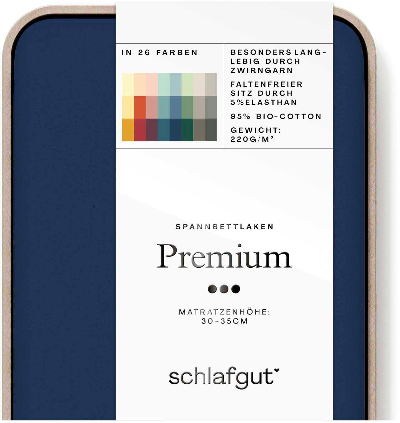 Schlafgut Hoeslaken Premium Zero Waste verpakking, PREMIUM kwaliteit (1 stuk)