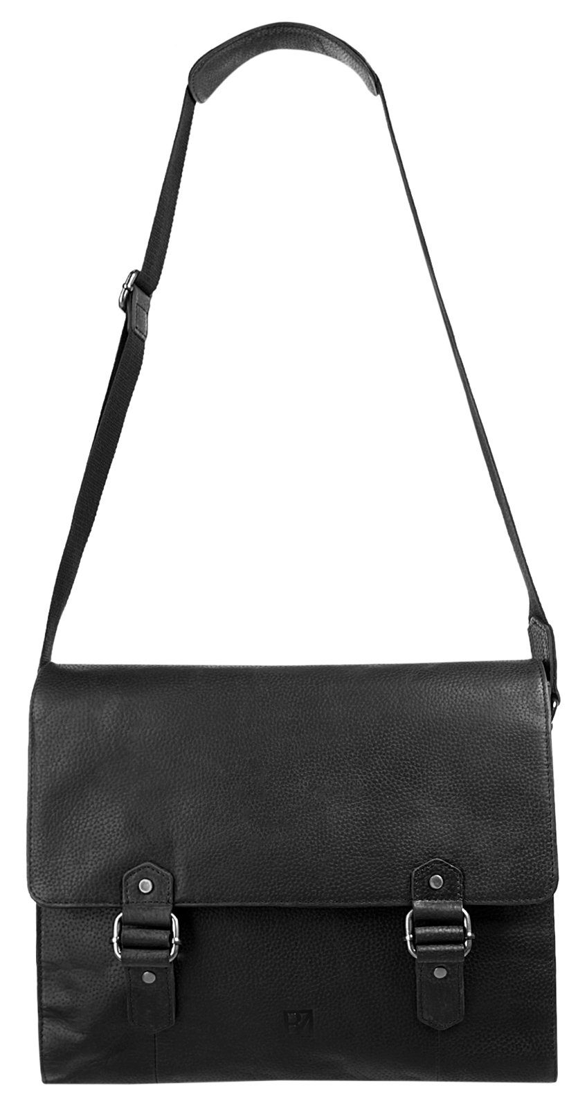 BODENSCHATZ Messenger Bag echt leder