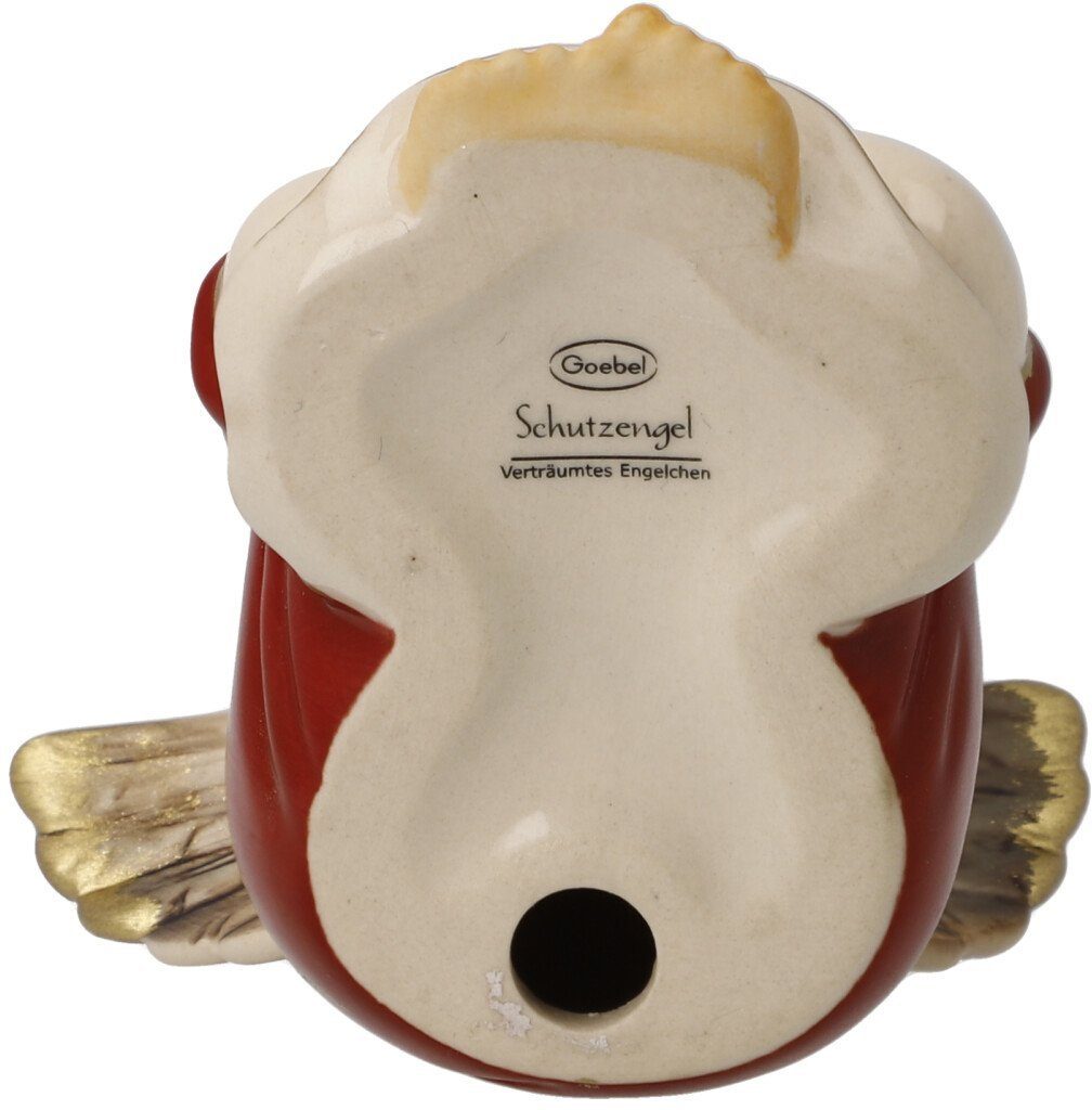 Goebel Engelfiguur Hemelboodschappers, kerstversiering rood