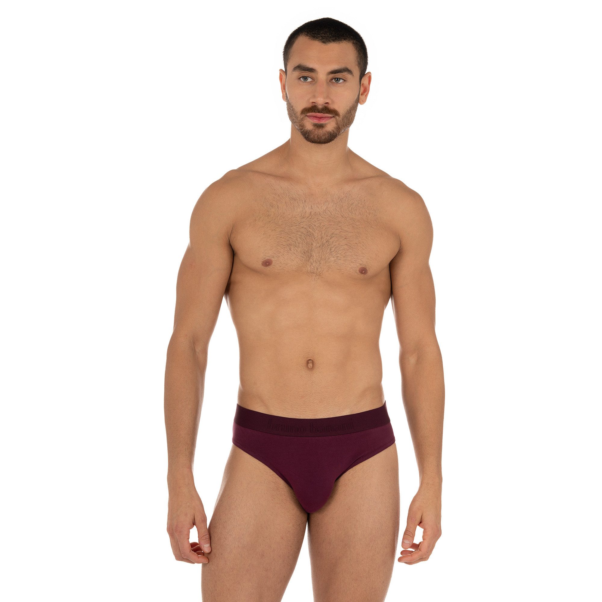 Bruno Banani Slip Flowing met logoband (2 stuks, Set van 2)