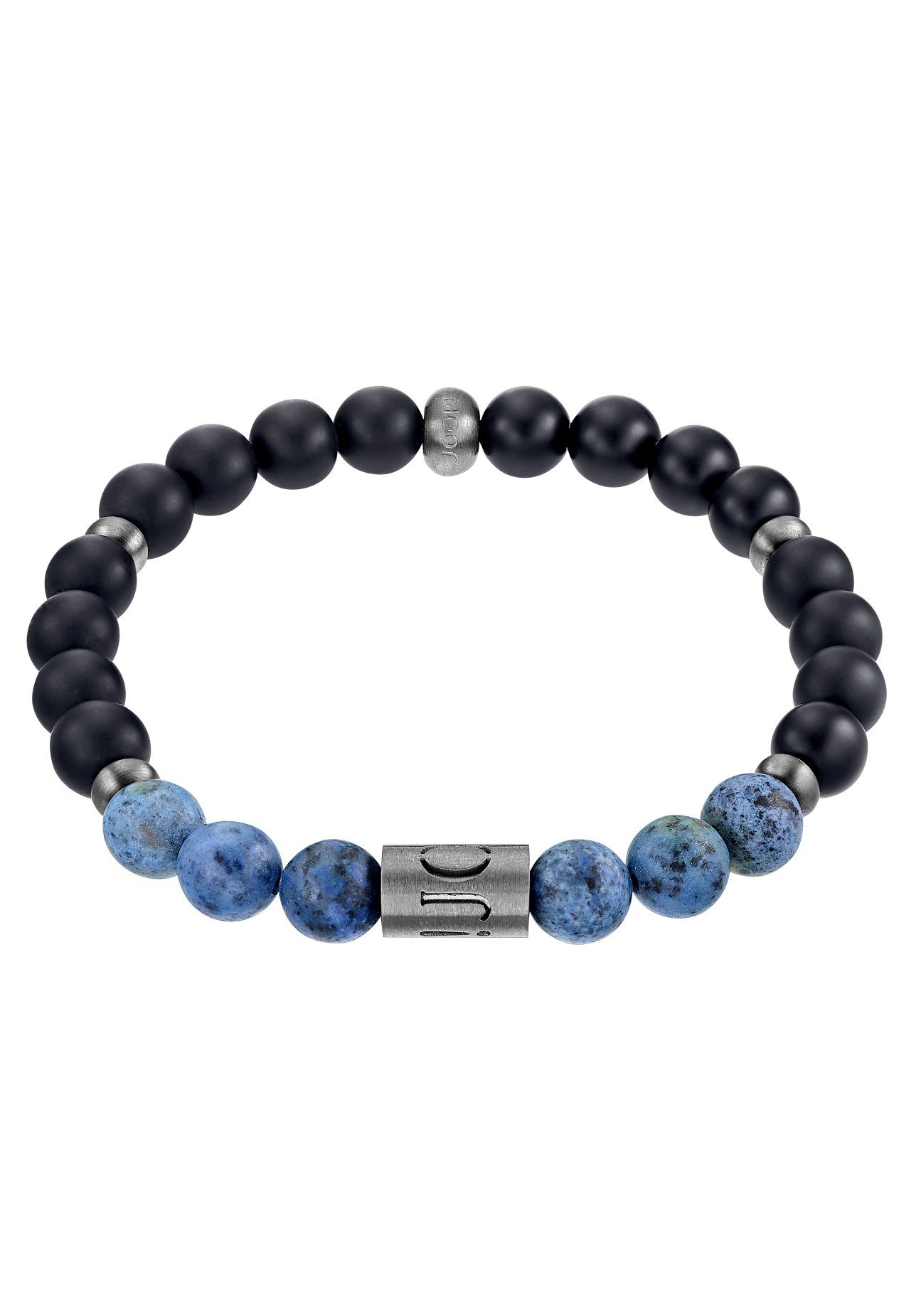 Joop! Armband 2033995 met agaat, dumortieriet heren armbanden blauw