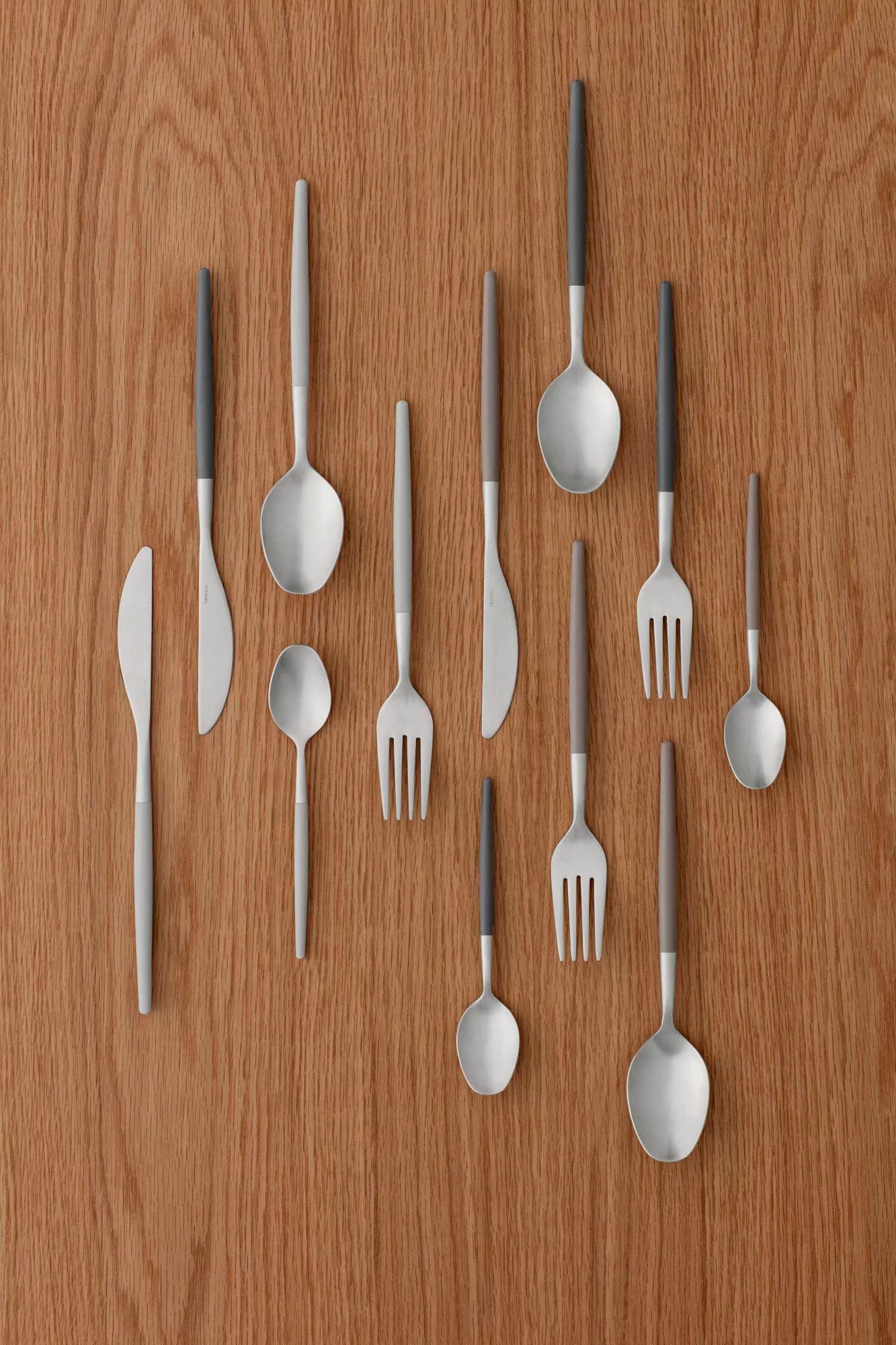 BLOMUS Bestekset Maxime mat, geborsteld, handgrepen met kunststof coating (16-delig)