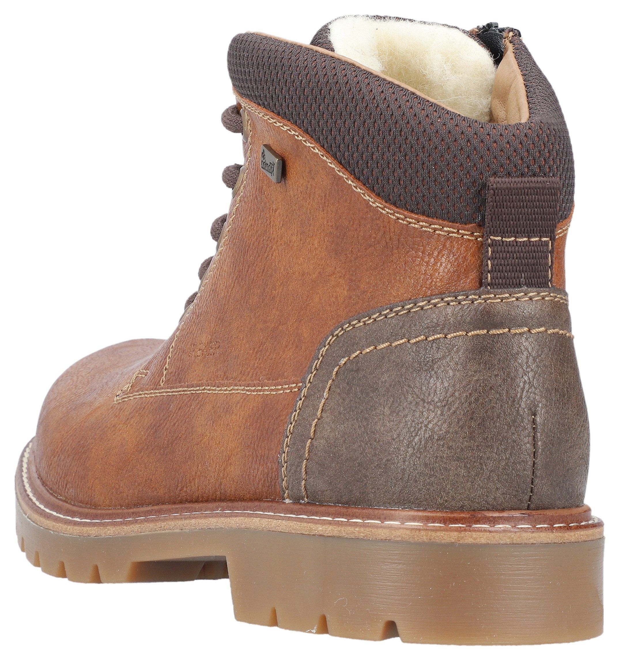 Rieker Winterlaarsjes worker boots, veterschoenen, trekkinglaarzen met riekertex-membraan