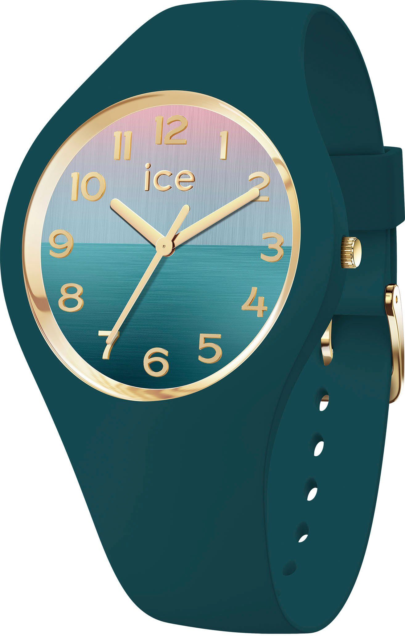 ice-watch Kwartshorloge ICE horizon - Verdigris - Medium - 3H, 021354 Polshorloge, dameshorloge,...