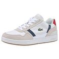 lacoste sneakers t-clip 0120 2 sma wit