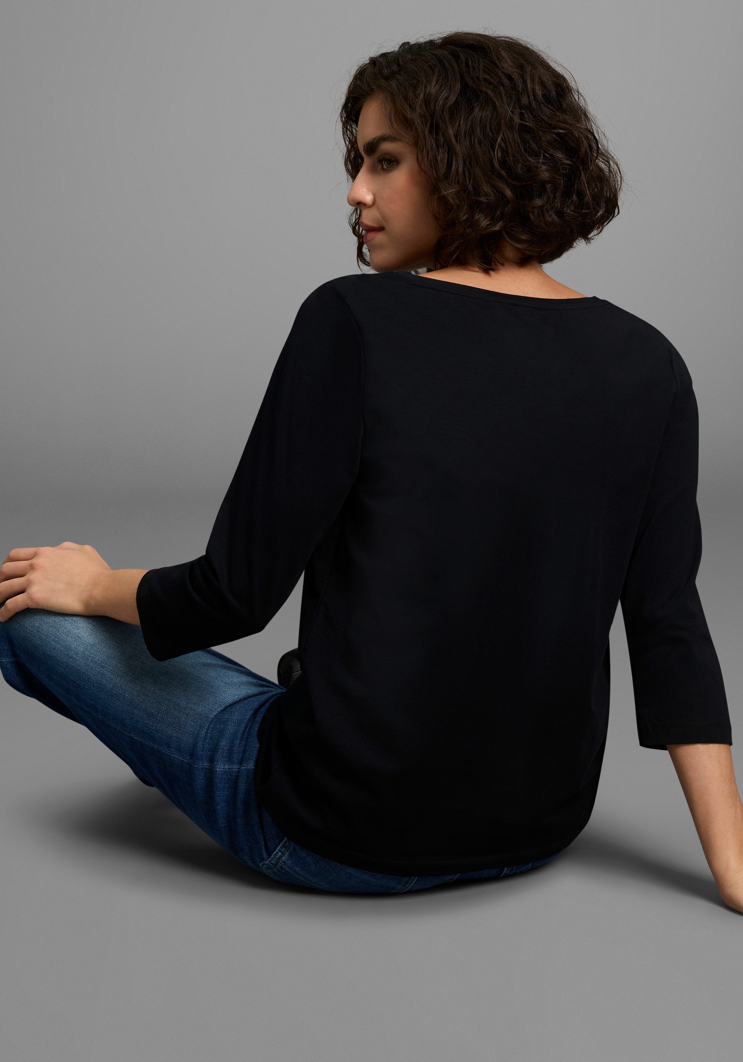 Laura Scott Shirt met 3/4 mouwen