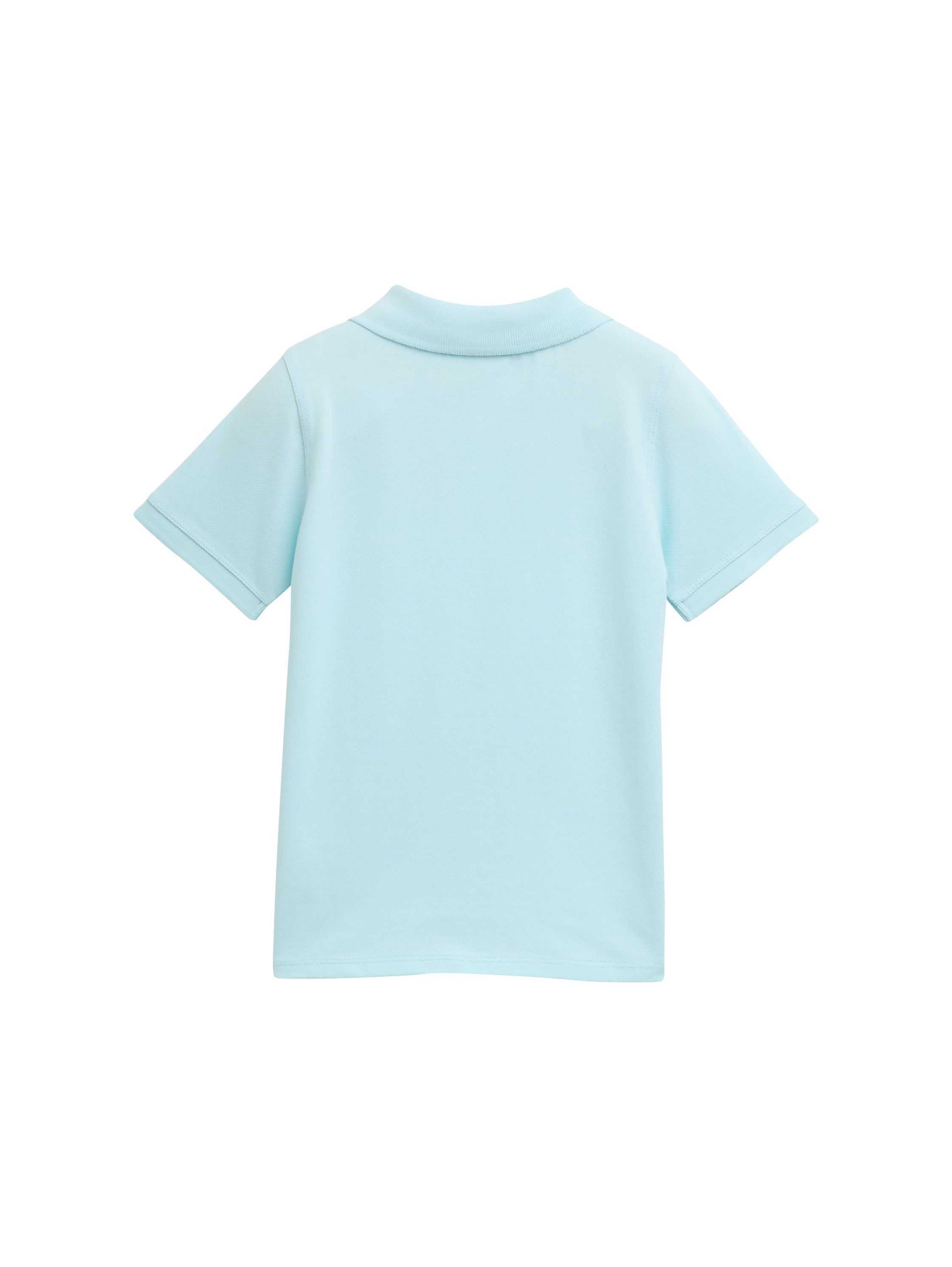 Tom Tailor Poloshirt met kleine print op de borst