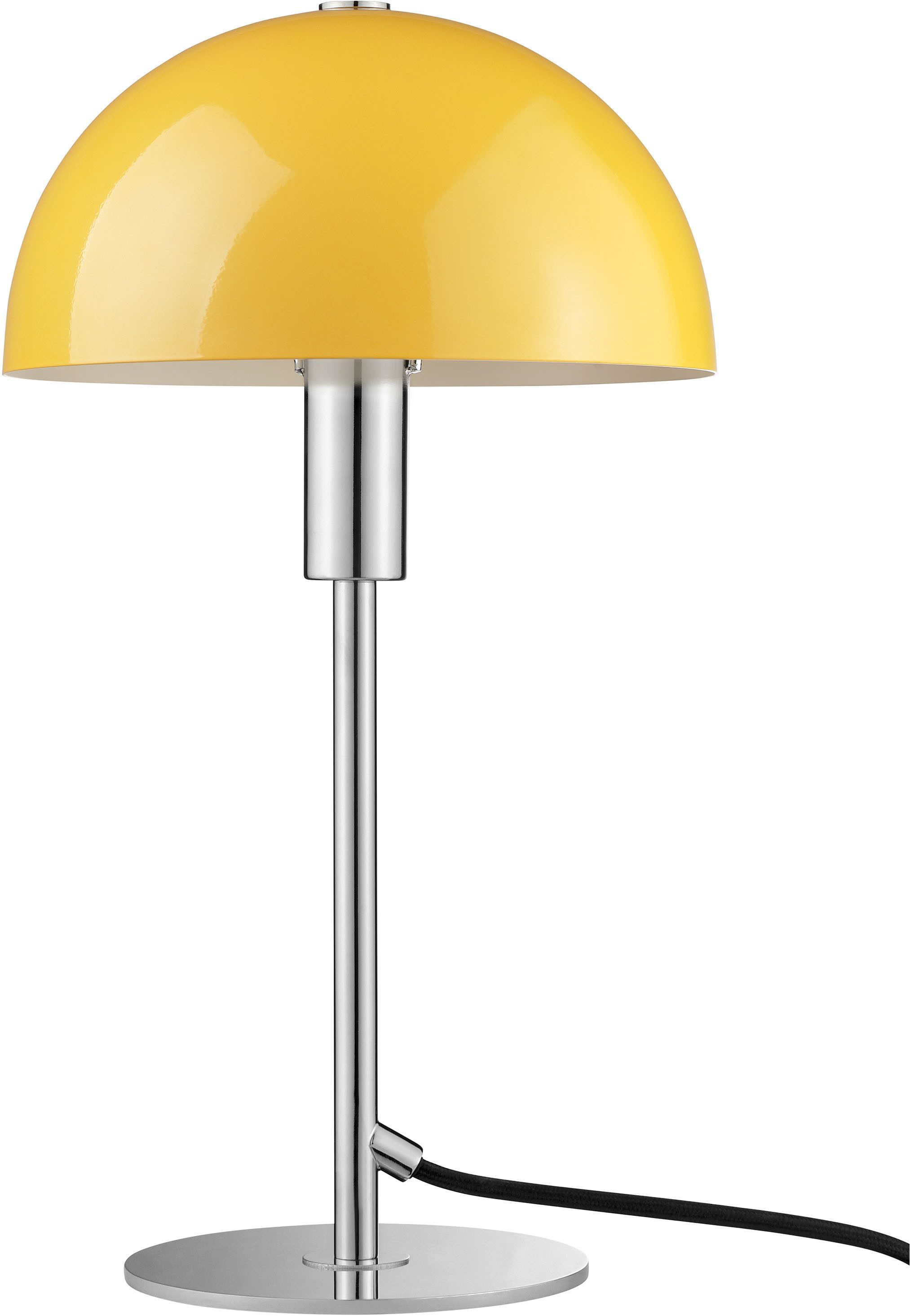 LeGer Home by Lena Gercke Tafellamp Linnea paddestoel lamp Paddenstoel lamp, tafellamp, metalen voet, hoogte 35,5 cm (1 stuk) tafellampen geel