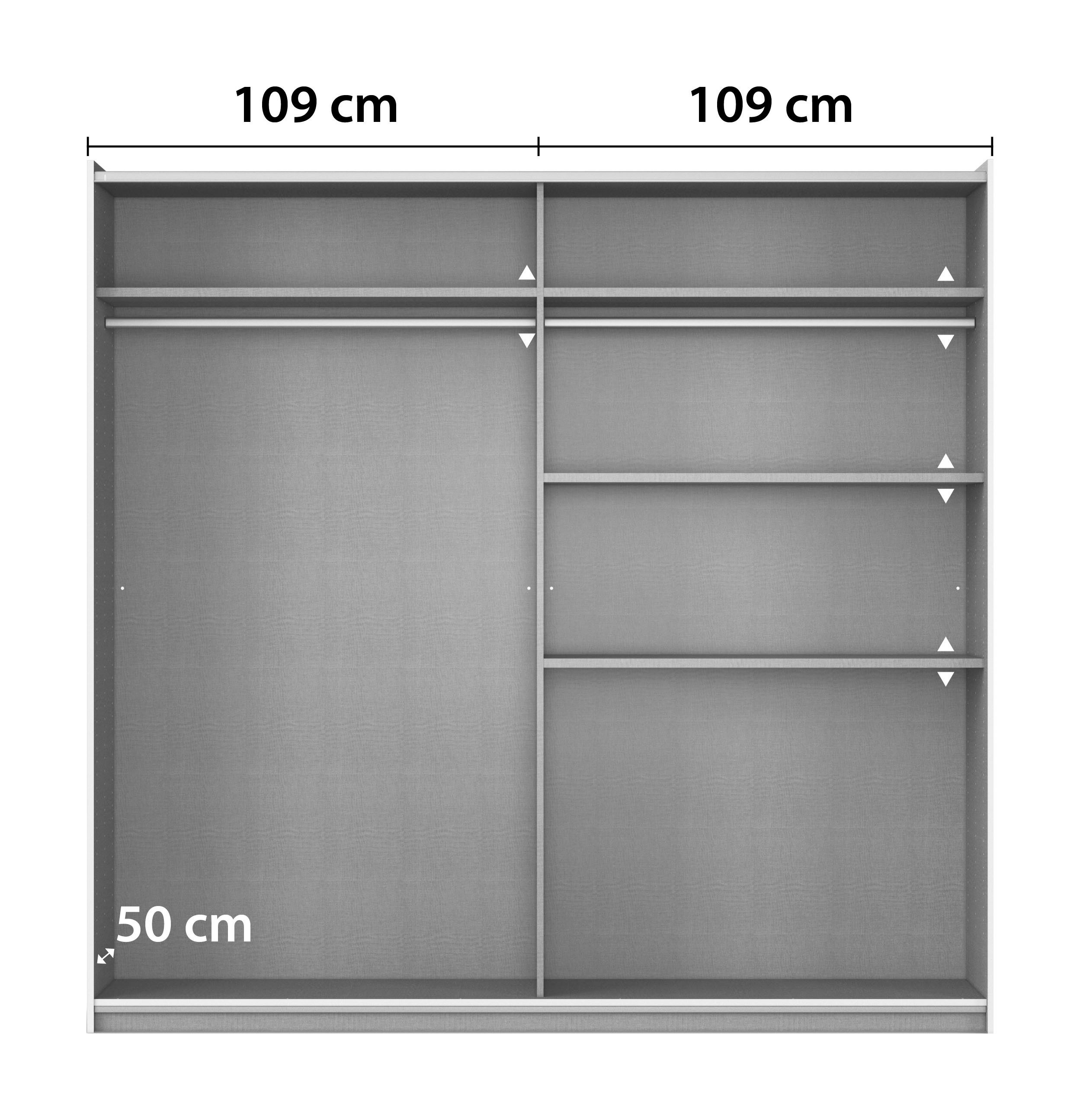 rauch Zweefdeurkast AURELIO kledingkast garderobe TOPSELLER OTTO´s CHOICE 3 verschillende uitrustingsvarianten handgrepen van metaal made in germany