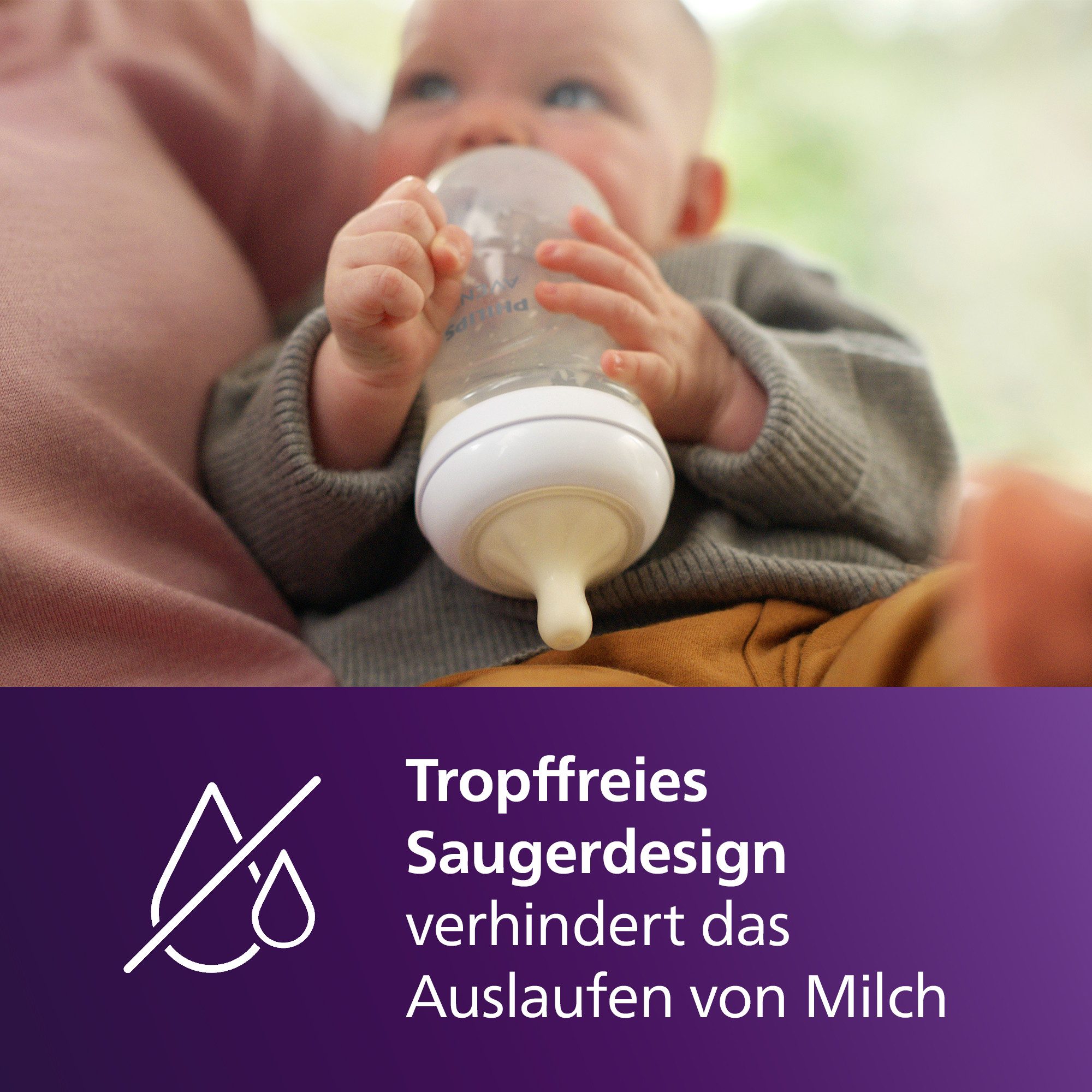 Philips AVENT Babyfles Natural Response Starter-Set voor pasgeborenen SCD838/11
