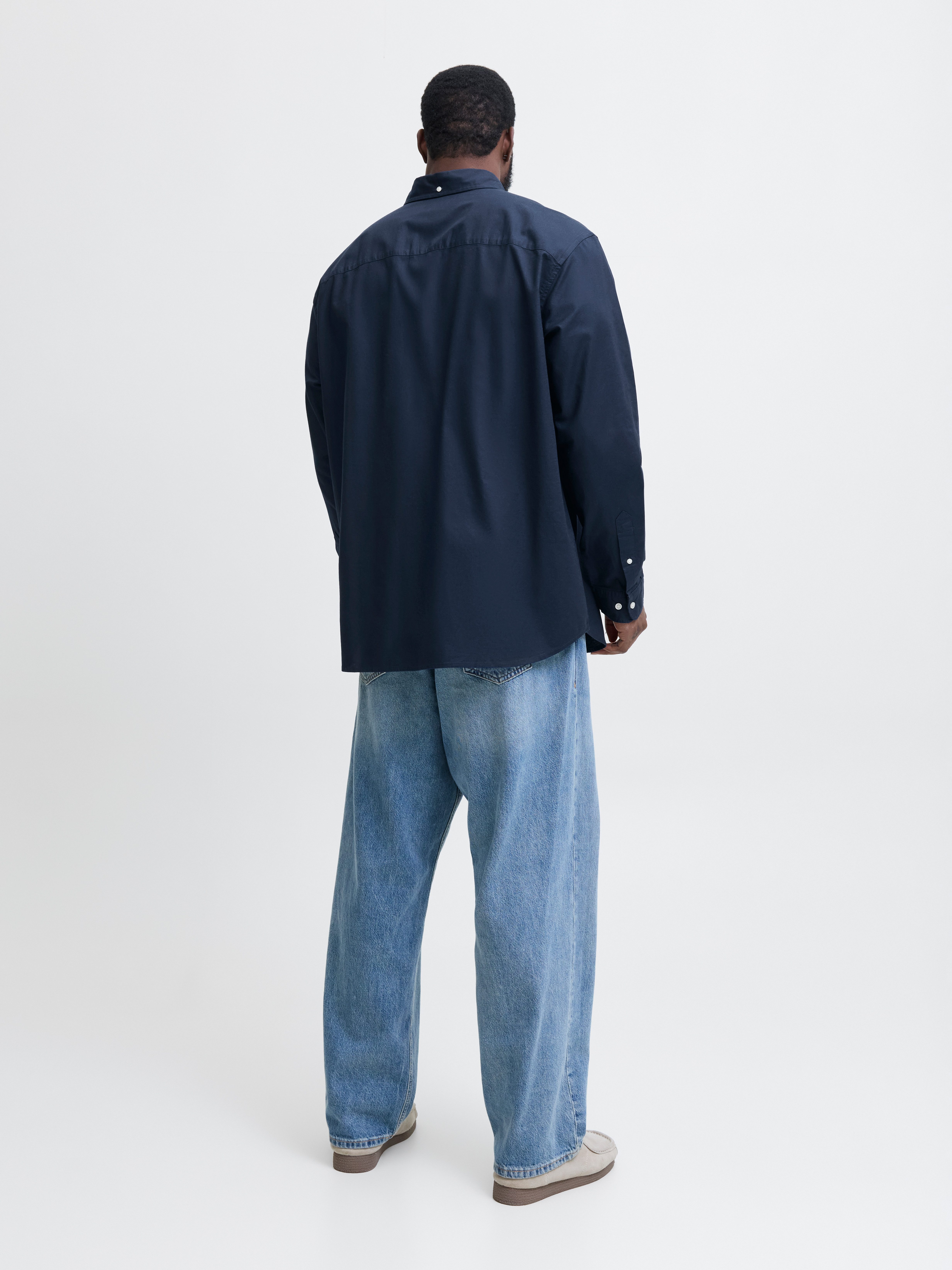 Jack & Jones PlusSize Overhemd met lange mouwen JPRBLUBROOK OXFORD SHIRT L/S NOOS PLS