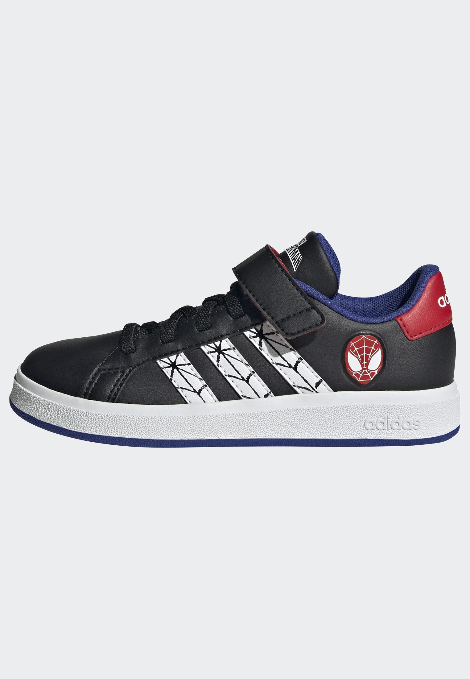 adidas Sportswear Sneakers MARVEL’S SPIDER-MAN GRAND COURT KIDS Design geïnspireerd op de adidas Superstar