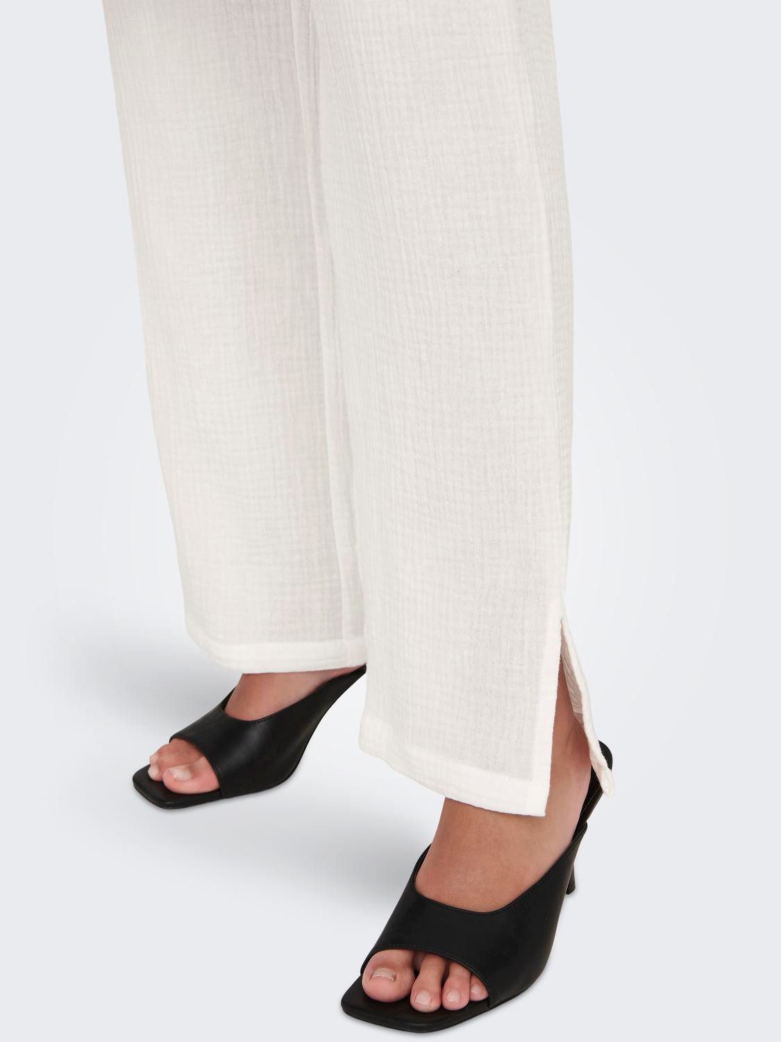 JDY Comfortbroek THEIS LIFE WIDE SLIT PANT WVN NOOS