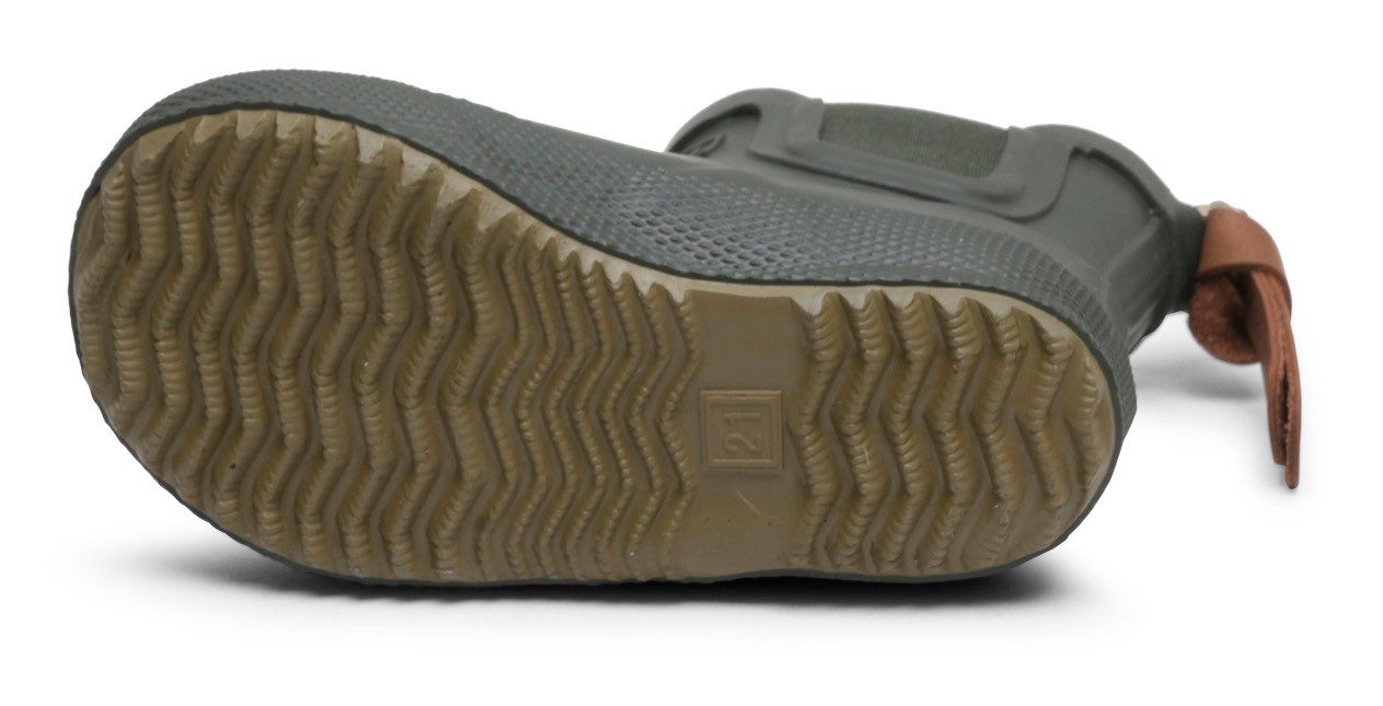 Bisgaard Regenlaarzen Baby rubber Boots met verwisselbaar voetbed, maatsjabloon om te downloaden