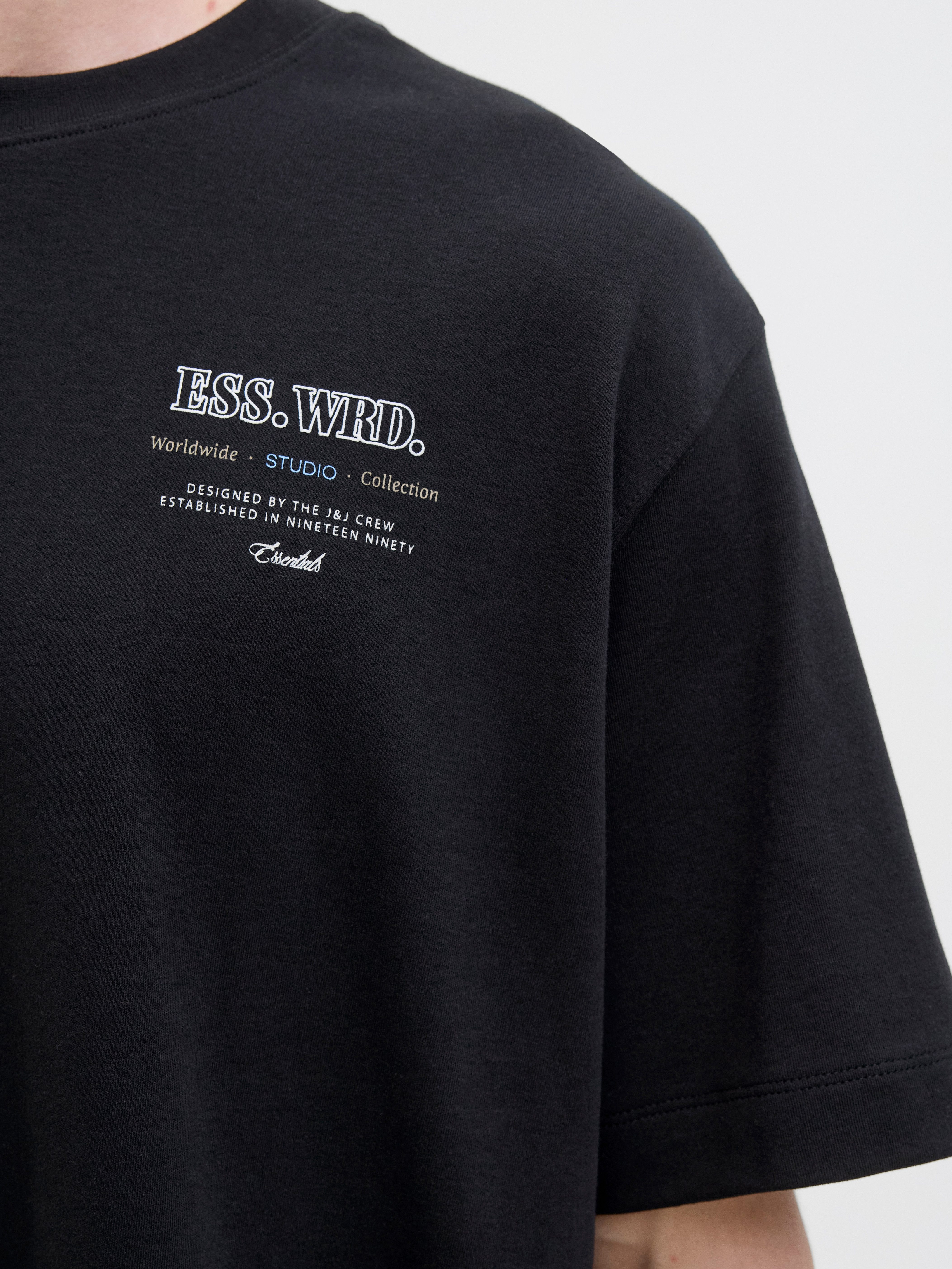 Jack & Jones PlusSize T-shirt JJEURBAN EDGE STUDIO TEE SS SN PLS