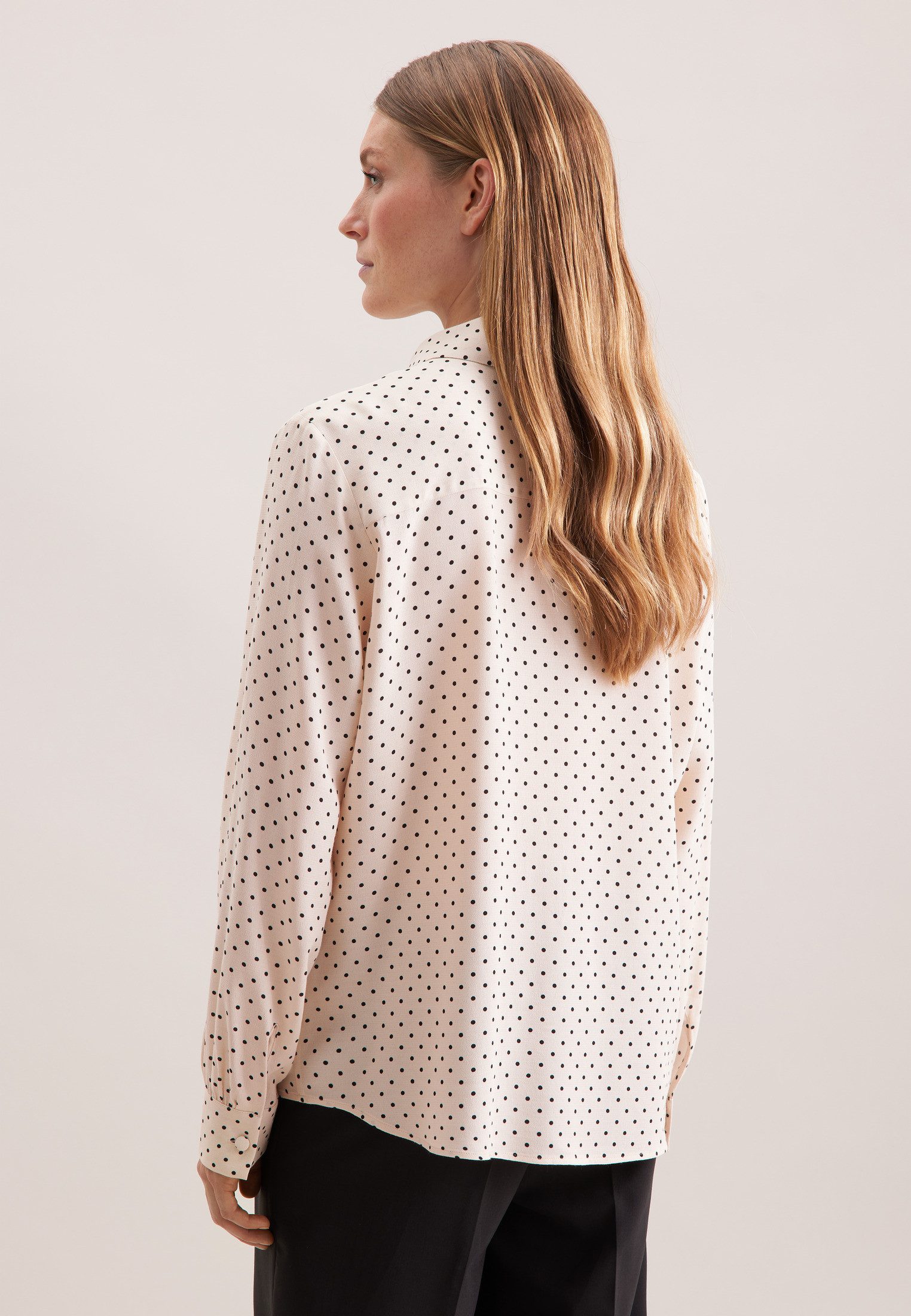 seidensticker Blouse met kraagstrik 1/1 druk