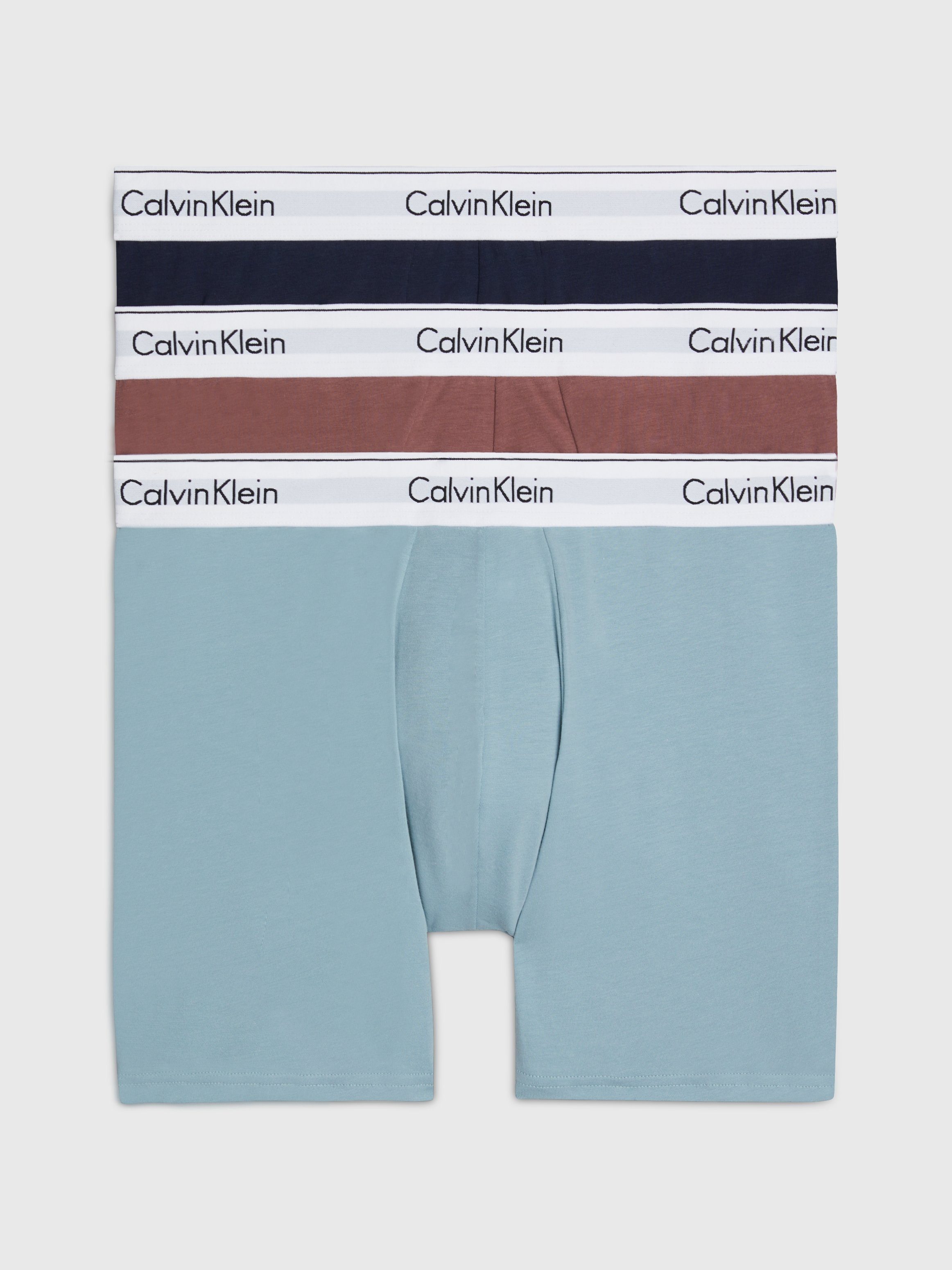 Calvin Klein Boxershort BOXER BRIEF 3PK met langere pijpen (3 stuks, Set van 3)