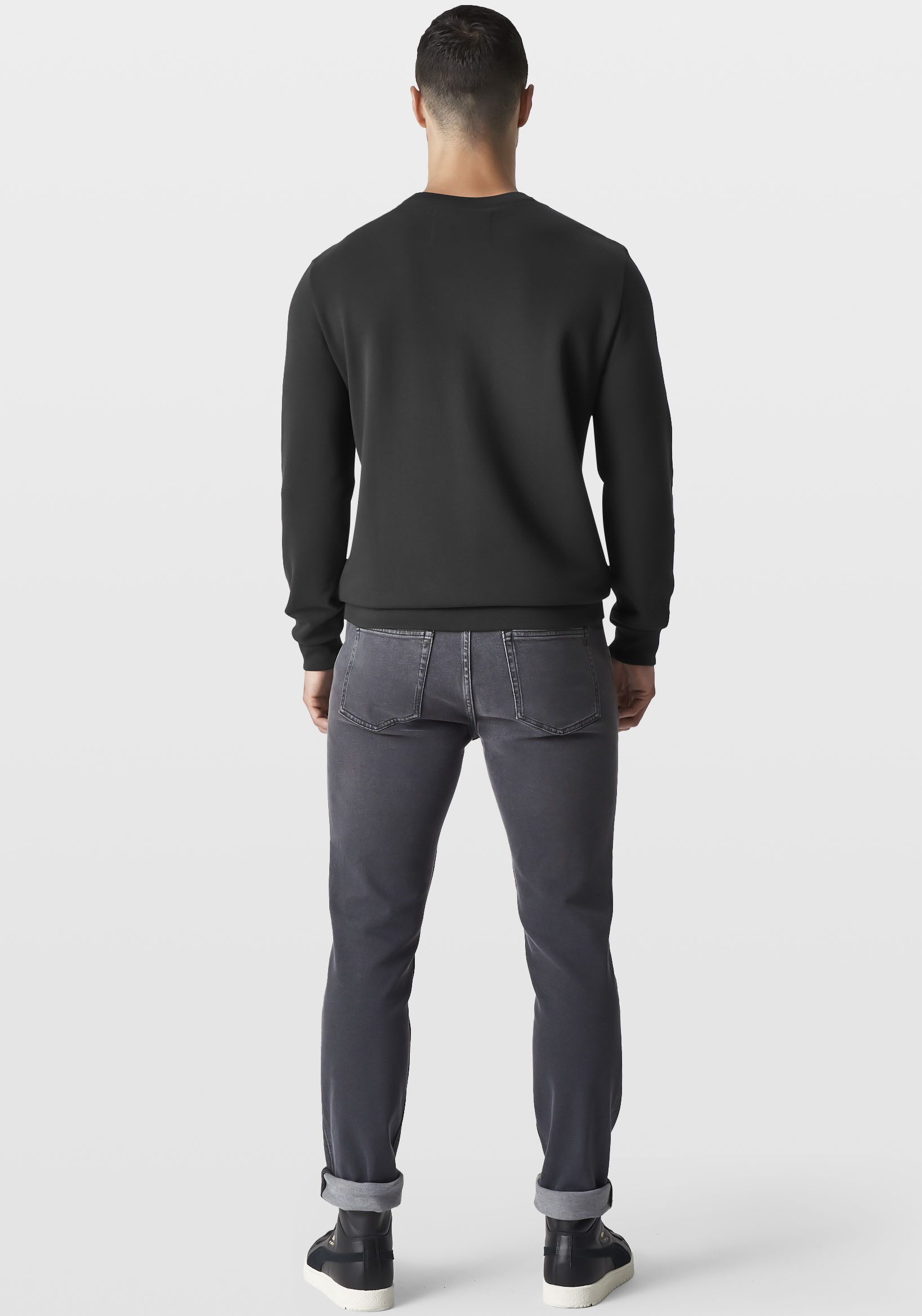 BMW Sweatshirt OFFSET TAG SWEAT CREW