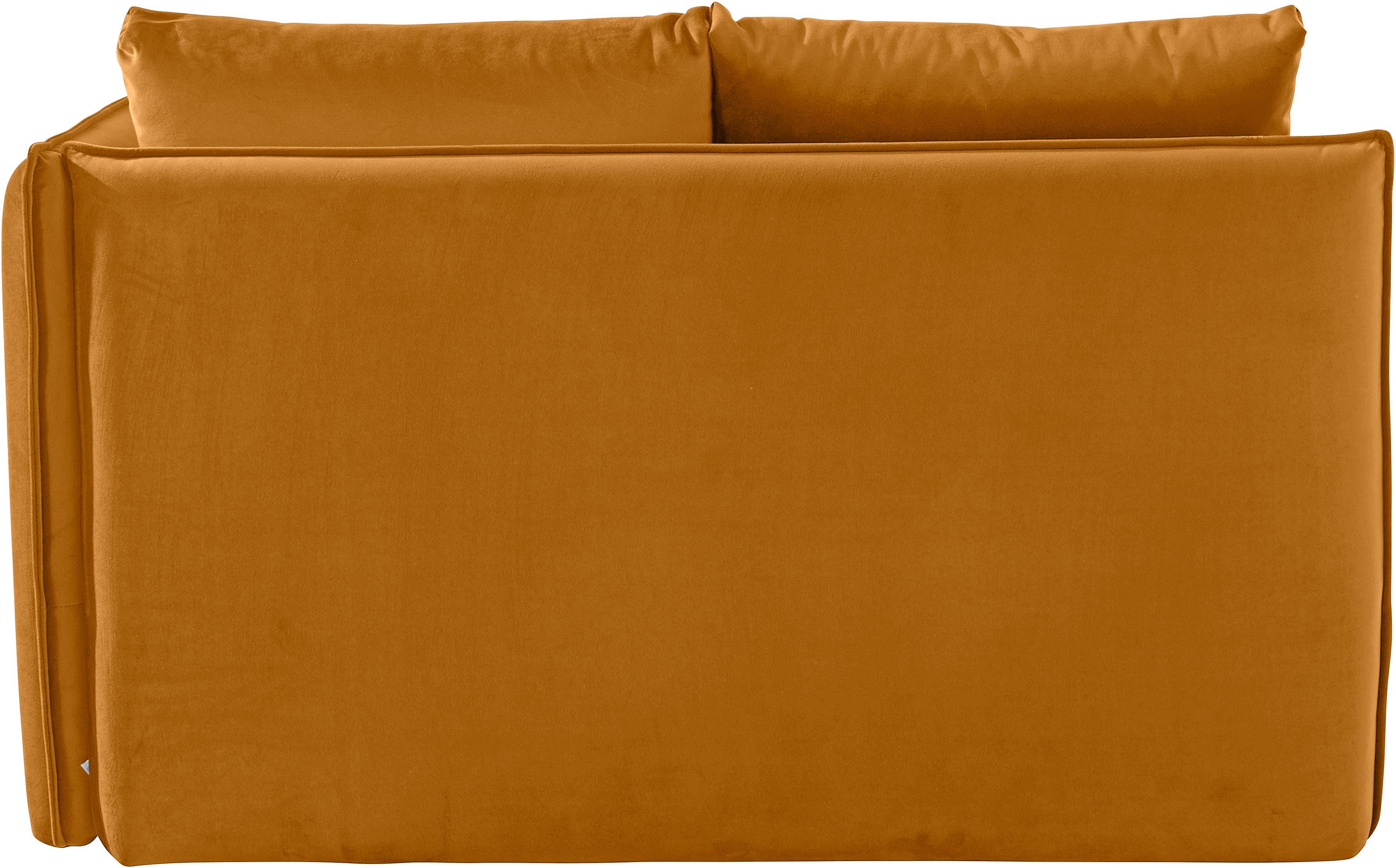 andas Ottomane Nöre korte lounge-module - zelf samenstellen, breedte 138 cm, diepte 128 cm