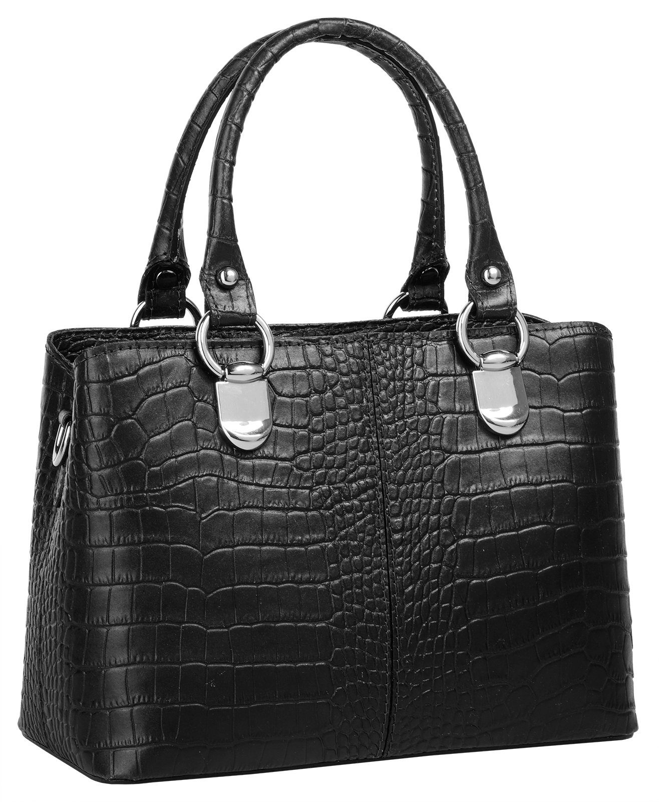 Cluty Schoudertas echt leer, made in italy