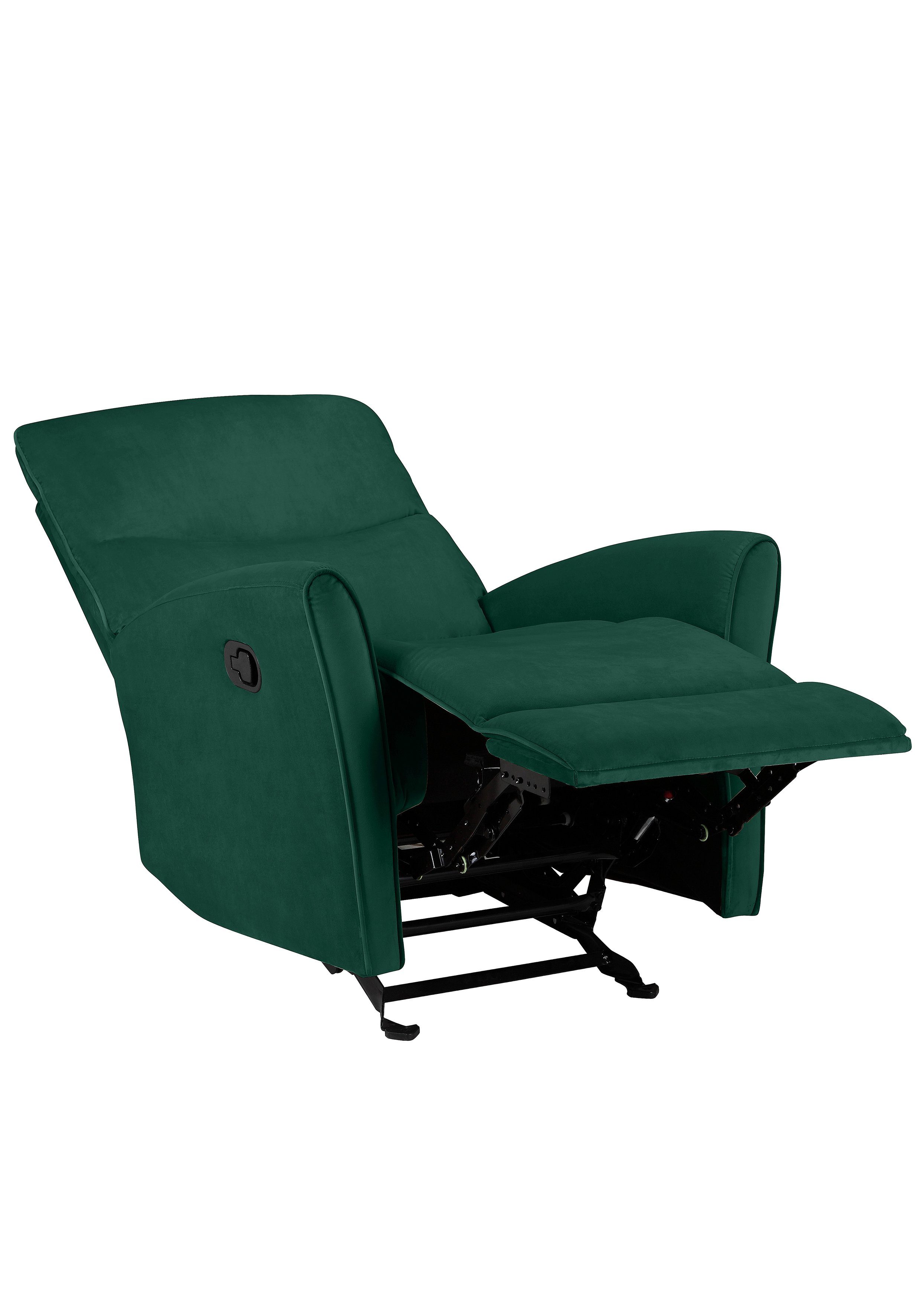 Home affaire Relaxfauteuil Chesley, tv-stoel met slaapfunctie, woonkamerstoel