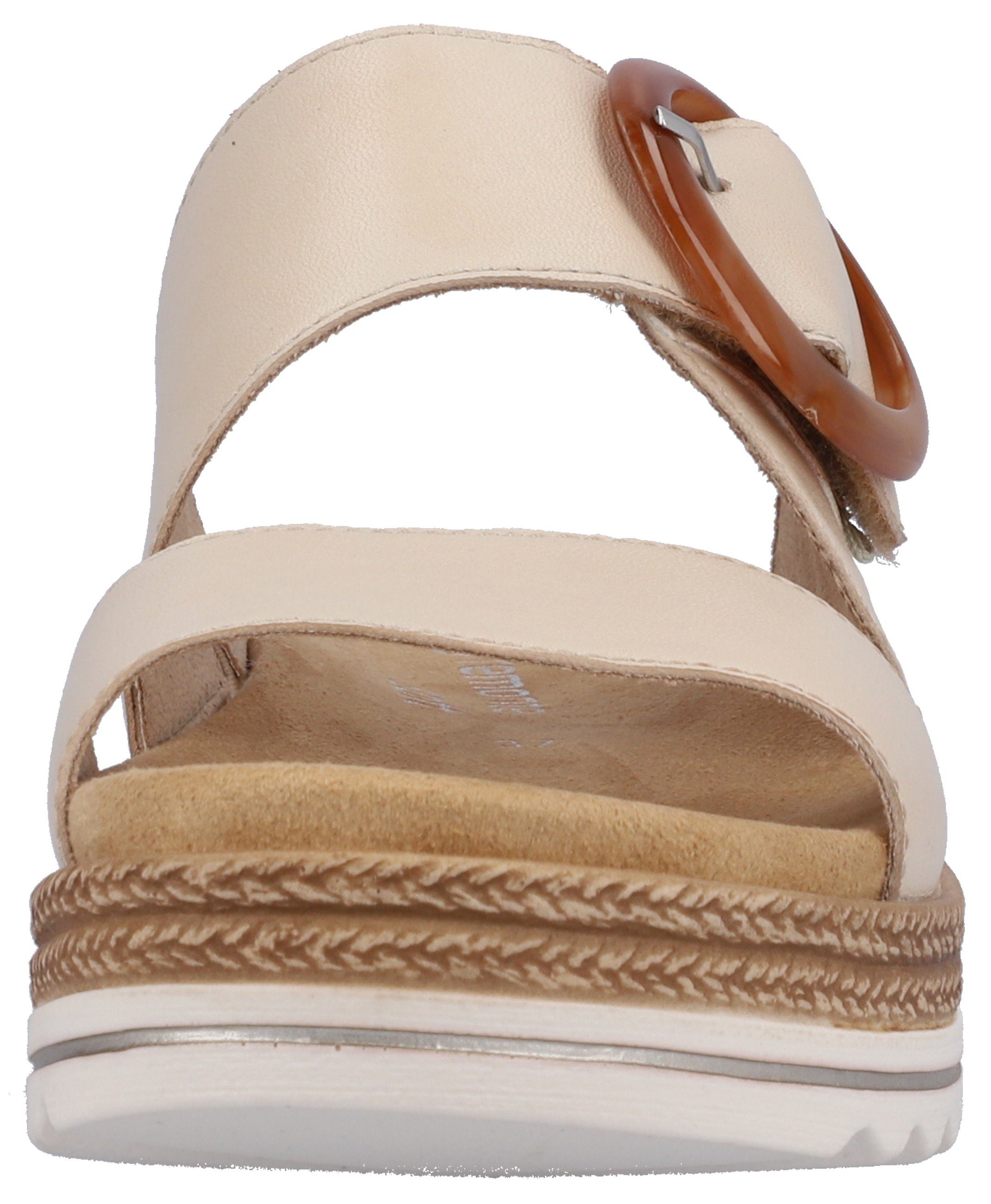 Remonte Slippers , sleehak, zomerschoen, pantoffels met decoratieve gesp