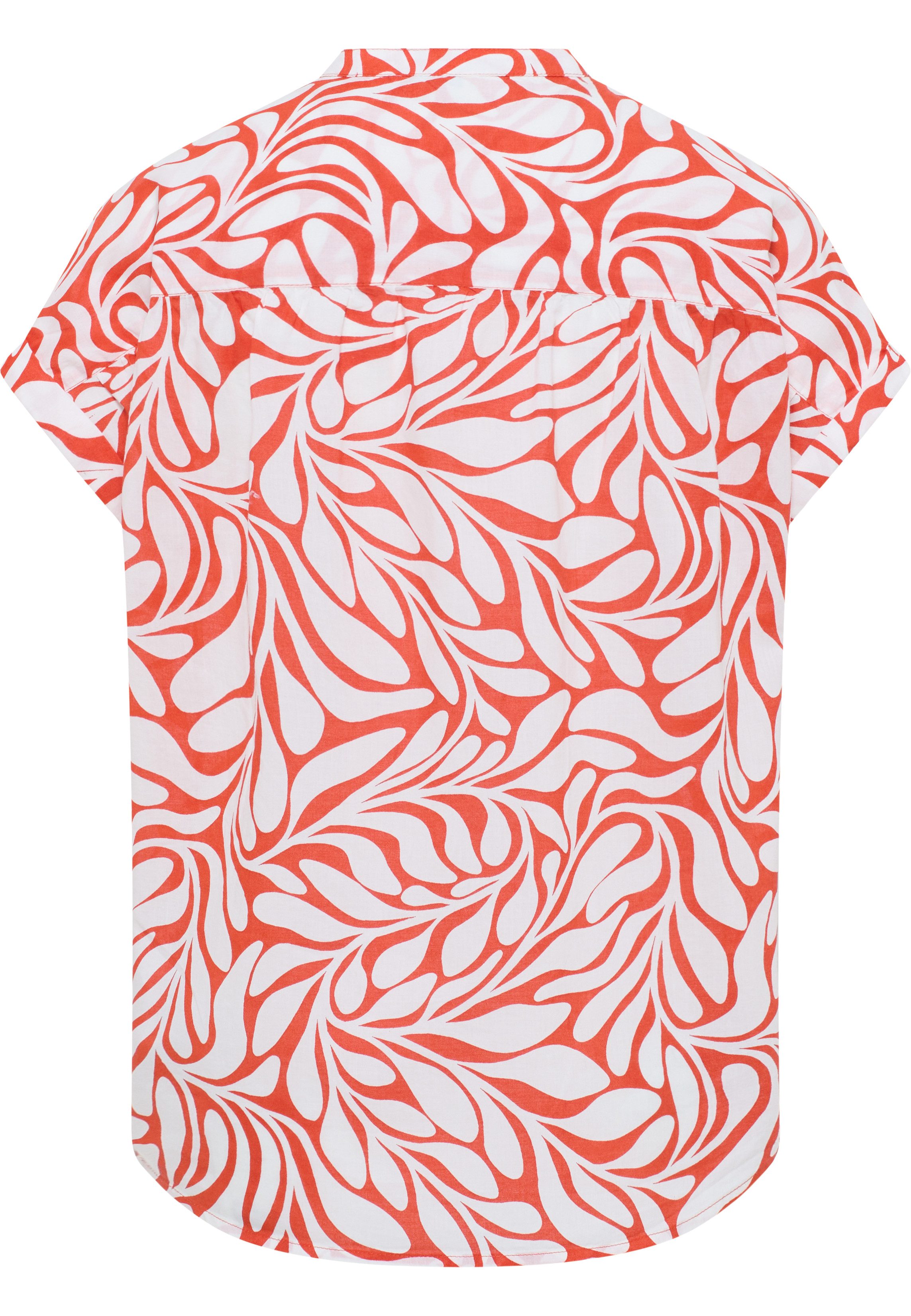 MUSTANG Gedessineerde blouse Style Coral Springs