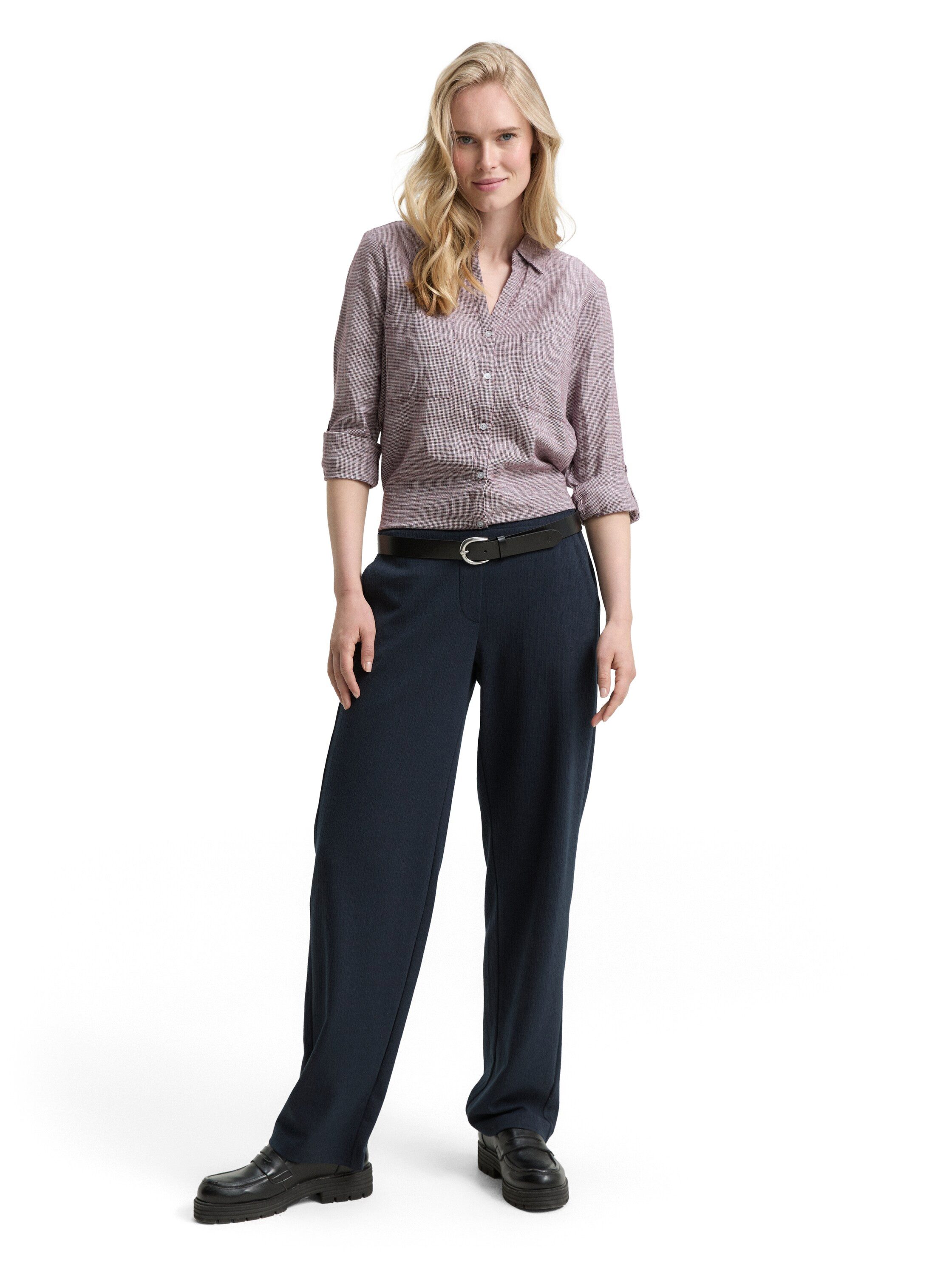 Tom Tailor Blouse met lange mouwen met borstzakken