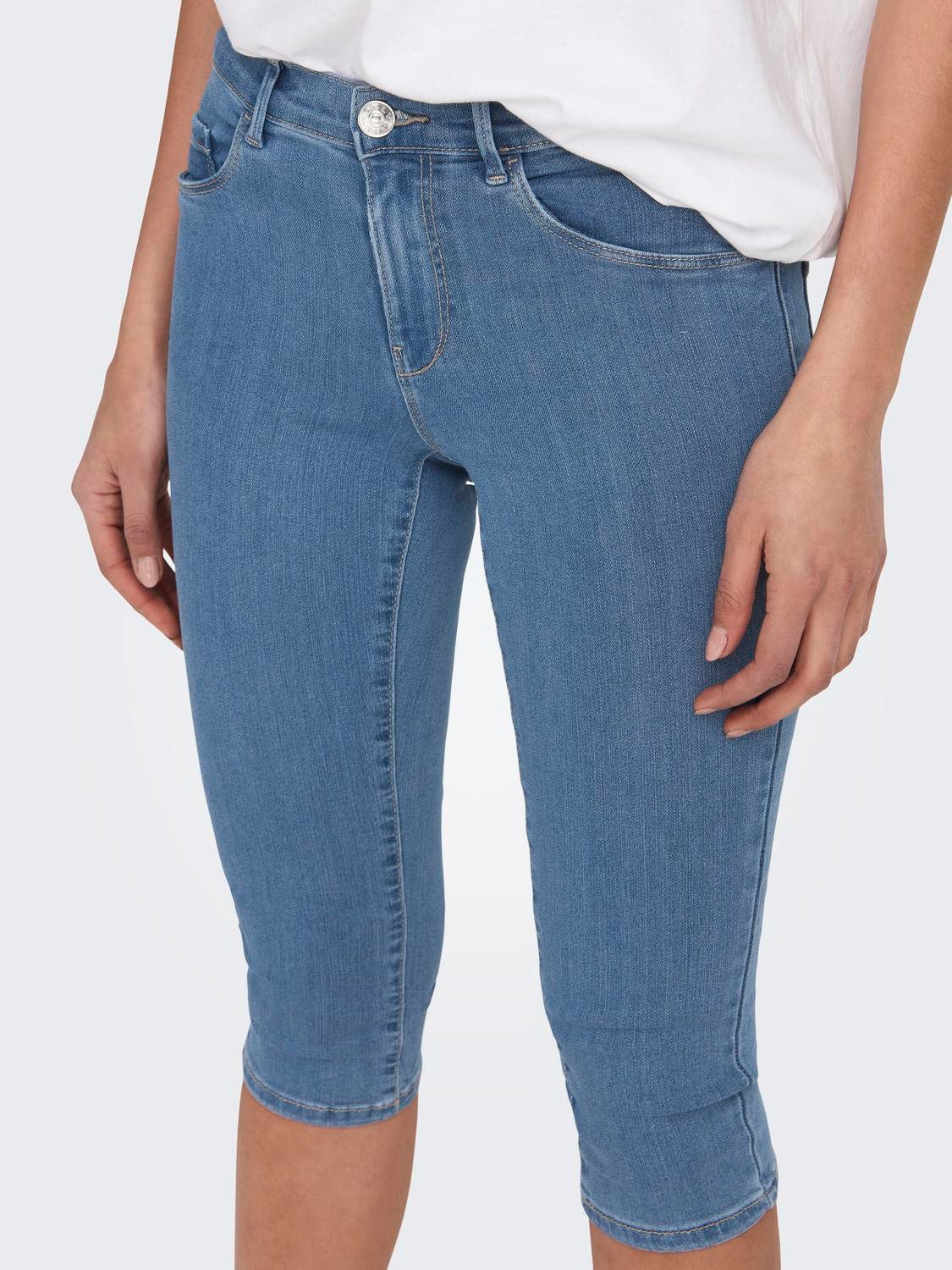 Only Capri jeans ONLRAIN LIFE REG SK KNICKERS DNM NOOS